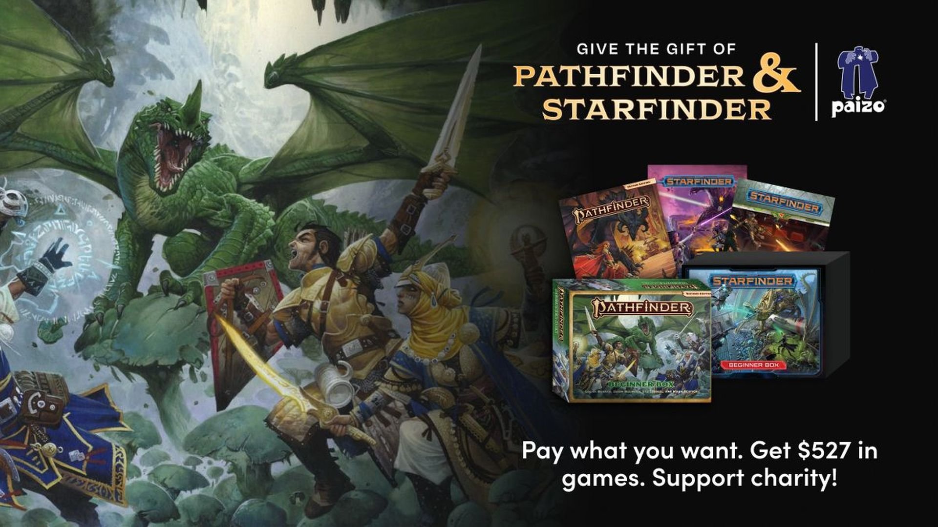Humble Bundle - 🗺️⚔️Embark on endless TTRPG adventure with this Pathfinder  2nd Edition bundle from Paizo Inc.! 🎲 Get all the core books + a trove of  supplements, sourcebooks, adventures & more.