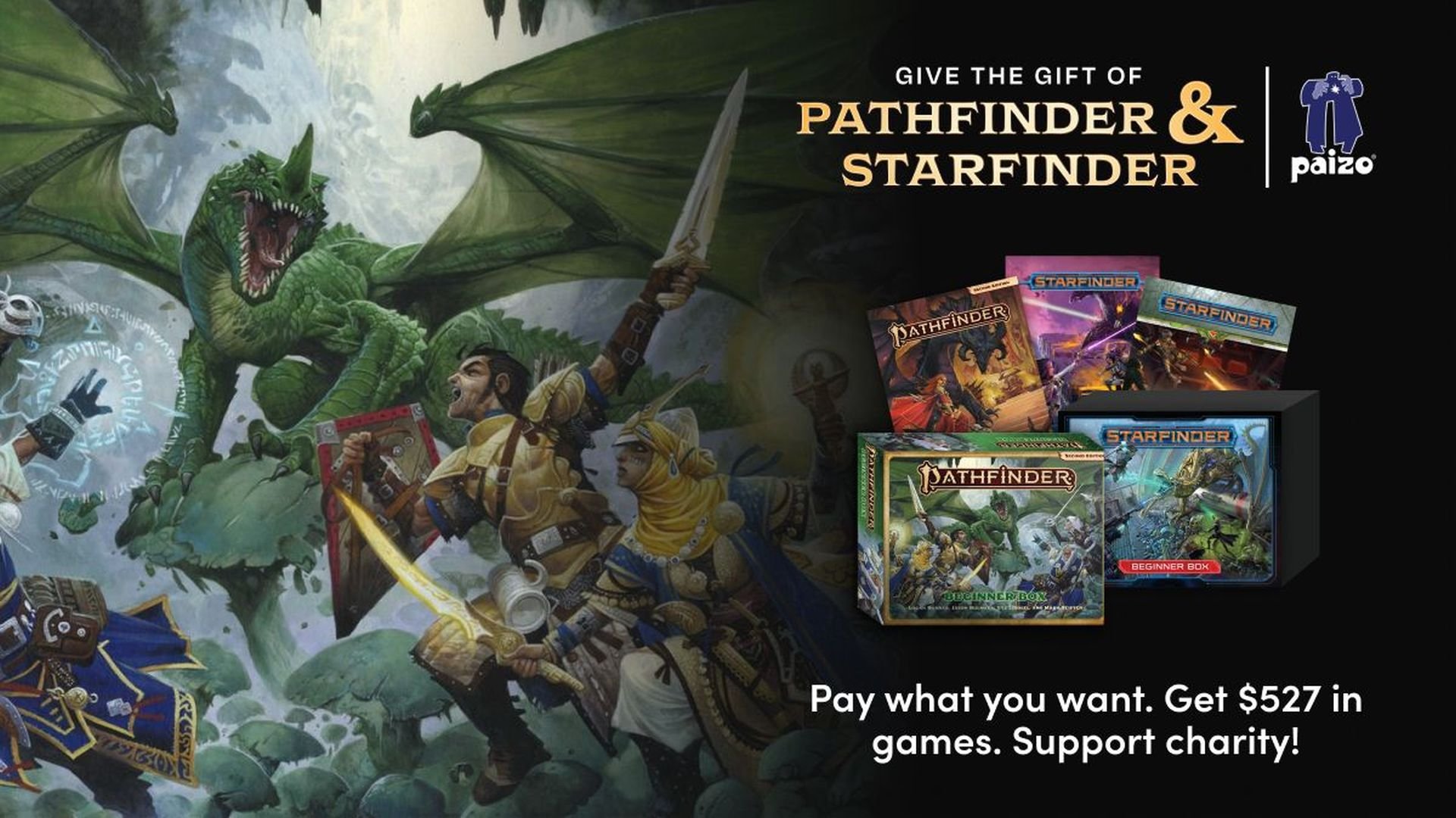 Get everything you need to play Pathfinder 2nd Edition! Adventure awaits  🗺️ - Humble Bundle