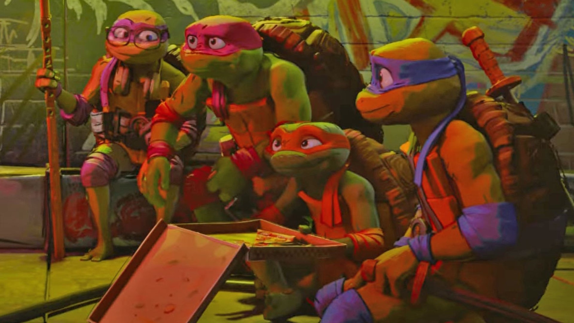Teenage Mutant Ninja Turtle Mutant Mayhem Footage Reaction Video Cinemacon 2023 