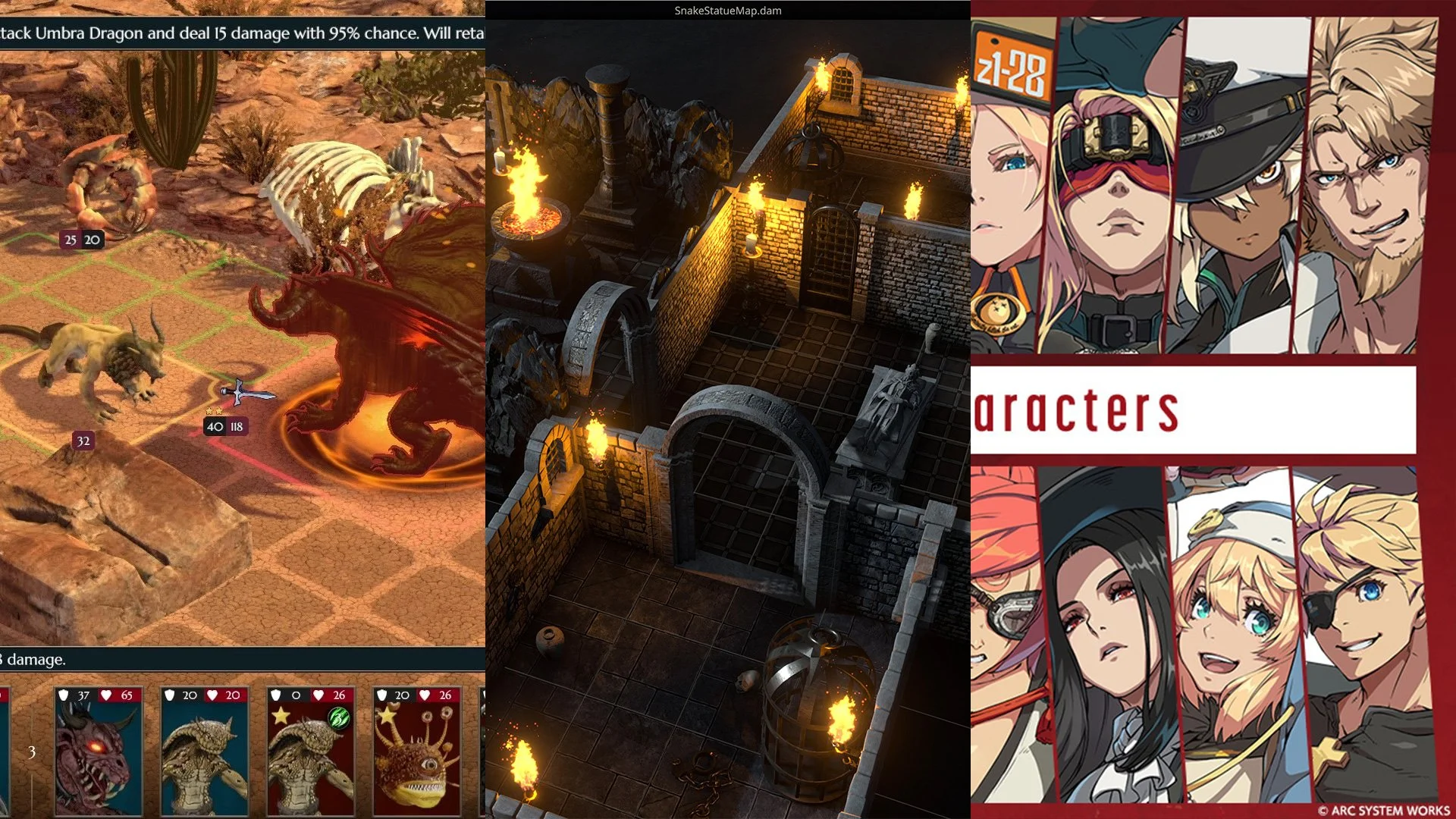 Indie Video Game Roundup #1  7 – THE DRAGONESS: COMMAND OF THE FLAME, DUNGEON ALCHEMIST, GUILTY GEAR -STRIVE- and more