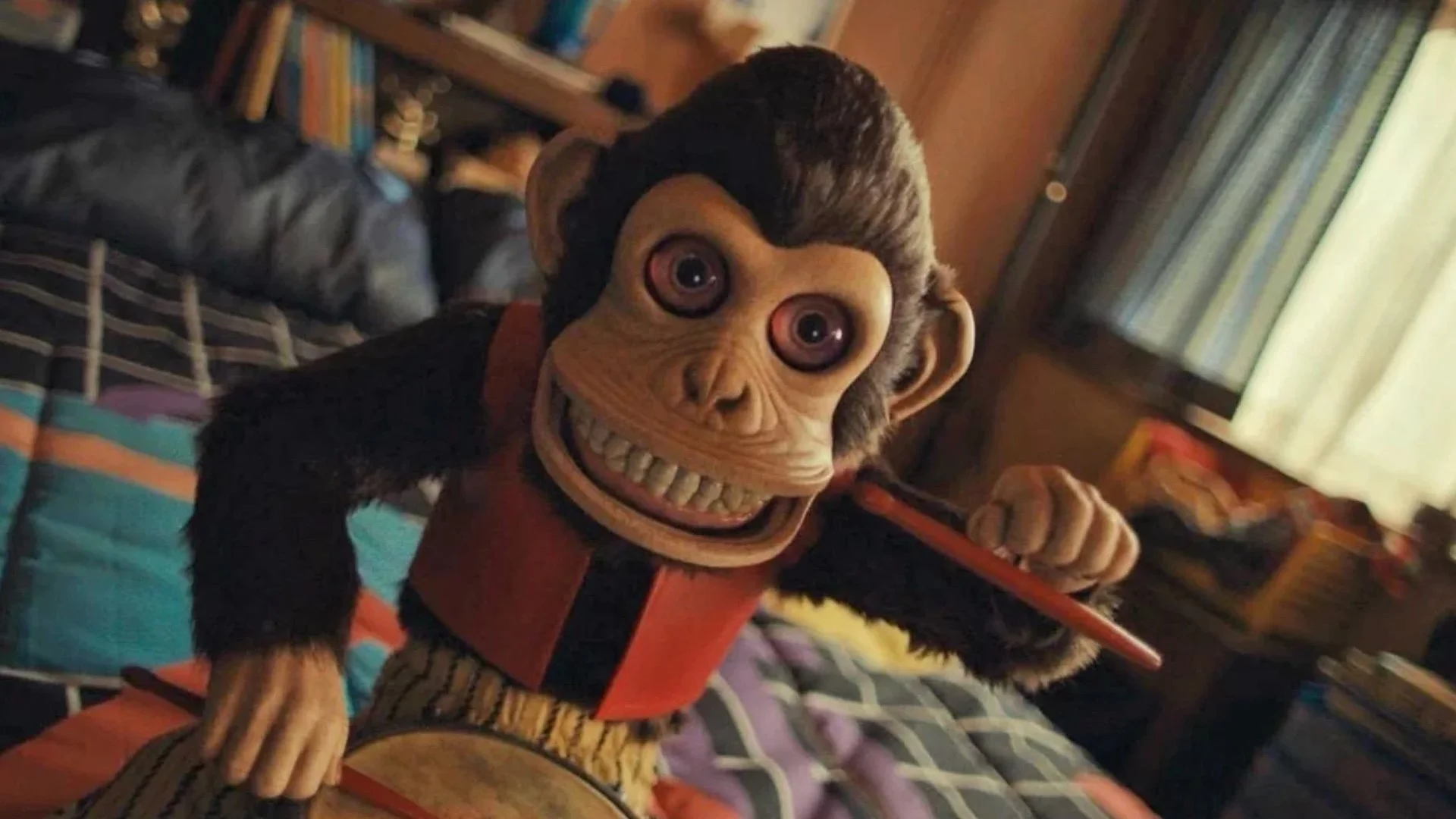 First reactions to Stephen King’s film THE MONKEY, calling it “extravagantly demented” and “cartoonically bloody”