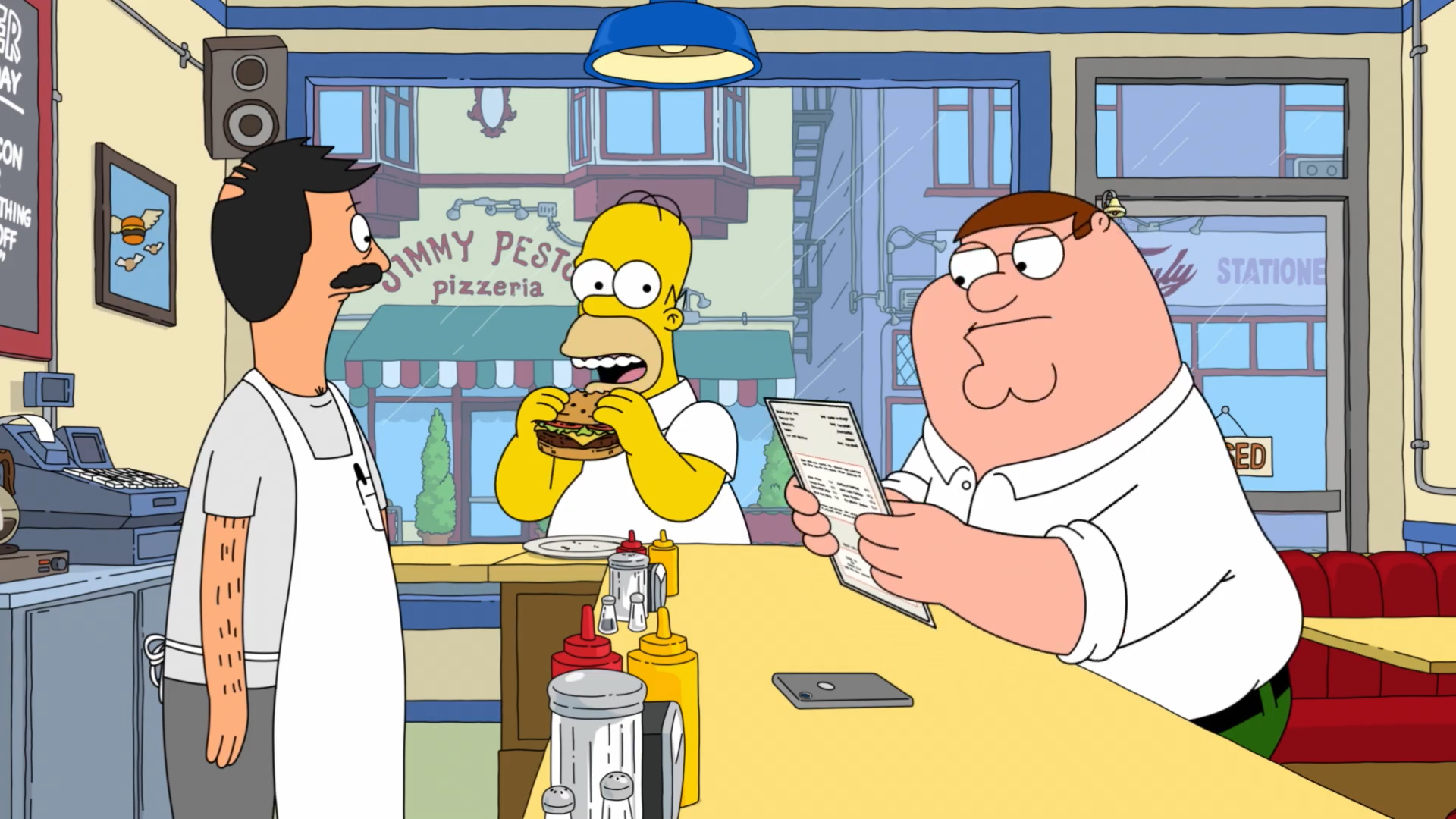 Clip From This Week's FAMILY GUY Features Crossover with Peter Griffin