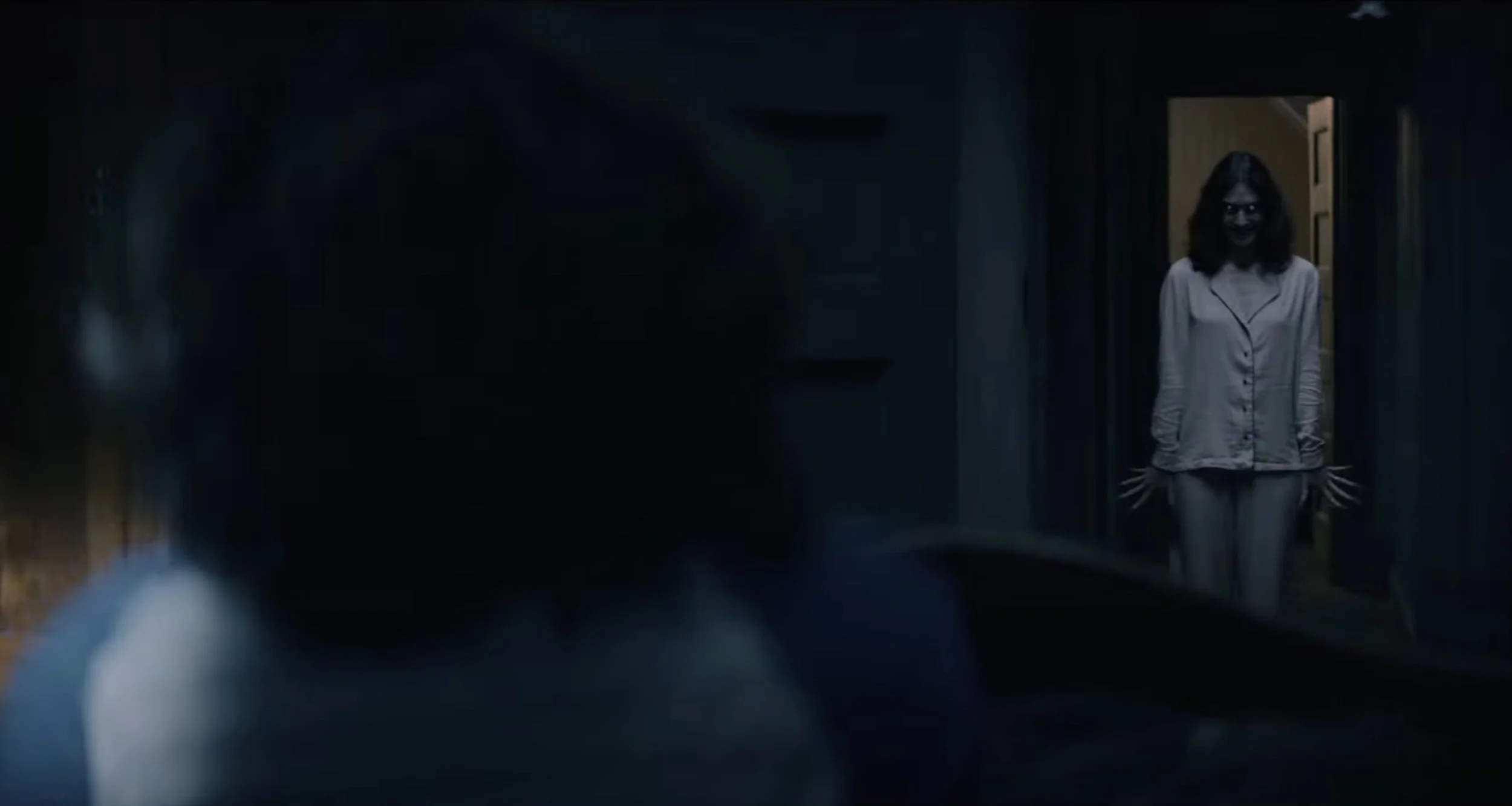 Lizzy Caplan scares her son to death in COBWEB horror-thriller clip