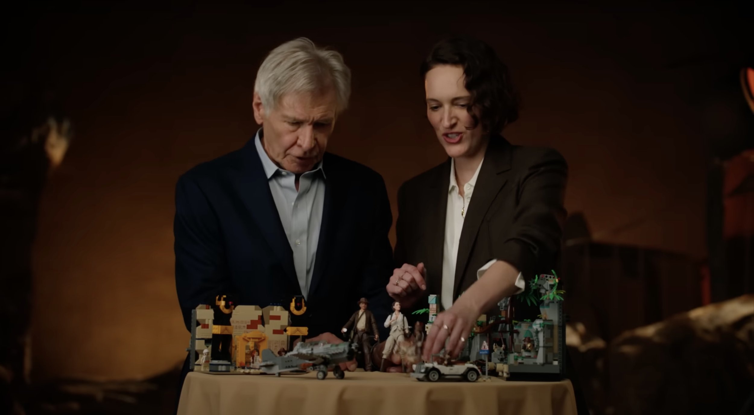 INDIANA JONES AND THE DIAL OF DESTINY (2023) Harrison Ford and Phoebe  Waller-Bridge Interview 