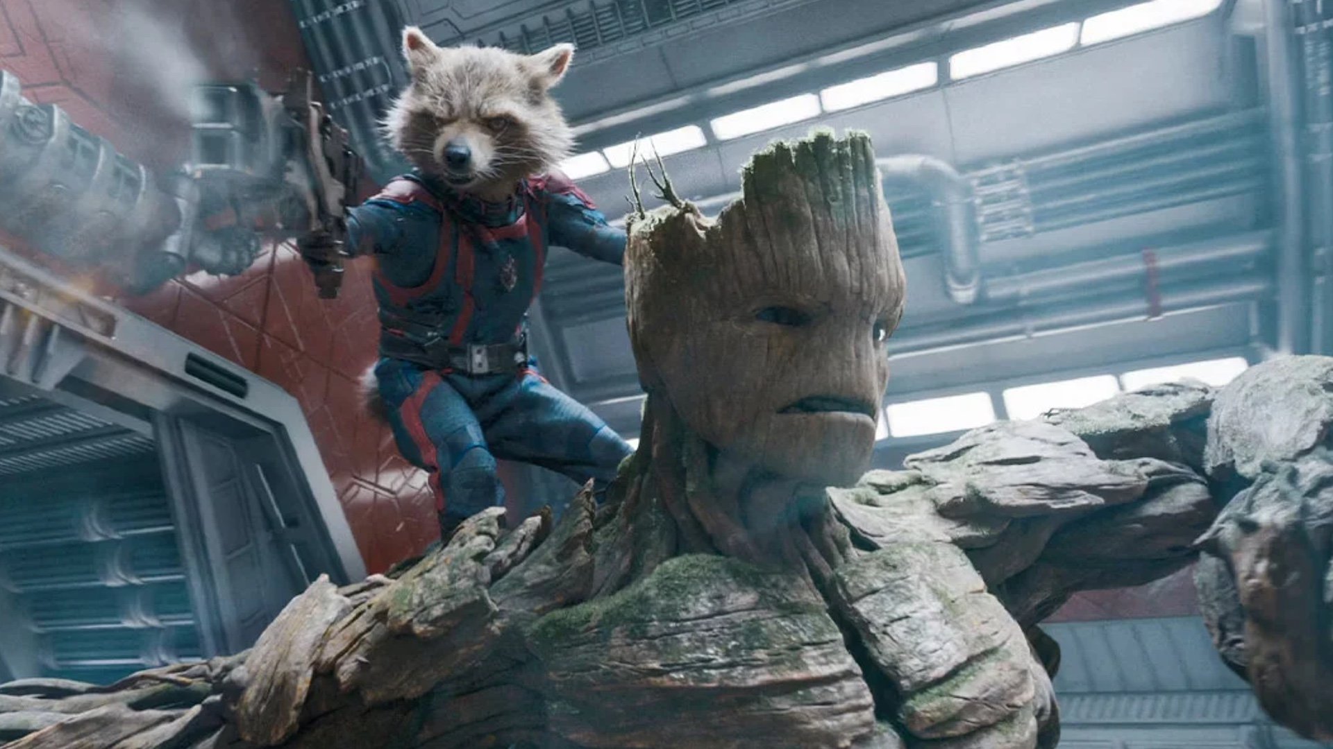 Hide the creature or hide the tech in Guardians of the Galaxy?