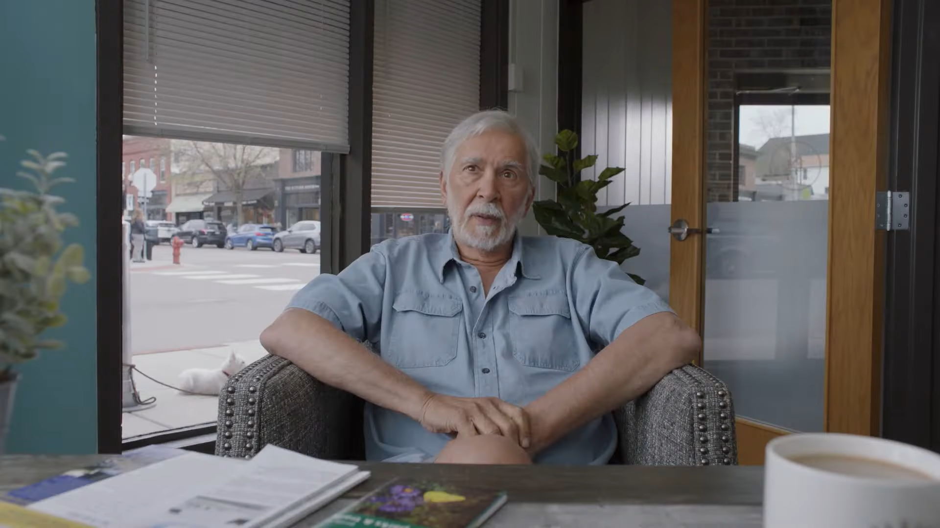 Whimsical trailer for comedy-drama ANGRY NEIGHBORS starring Frank Langella and Bobby Cannavale, with Cheech Marin voicing a dog Whimsical trailer for comedy-drama ANGRY NEIGHBORS starring Frank Langella and Bobby Cannavale, with Cheech Marin voicing a dog