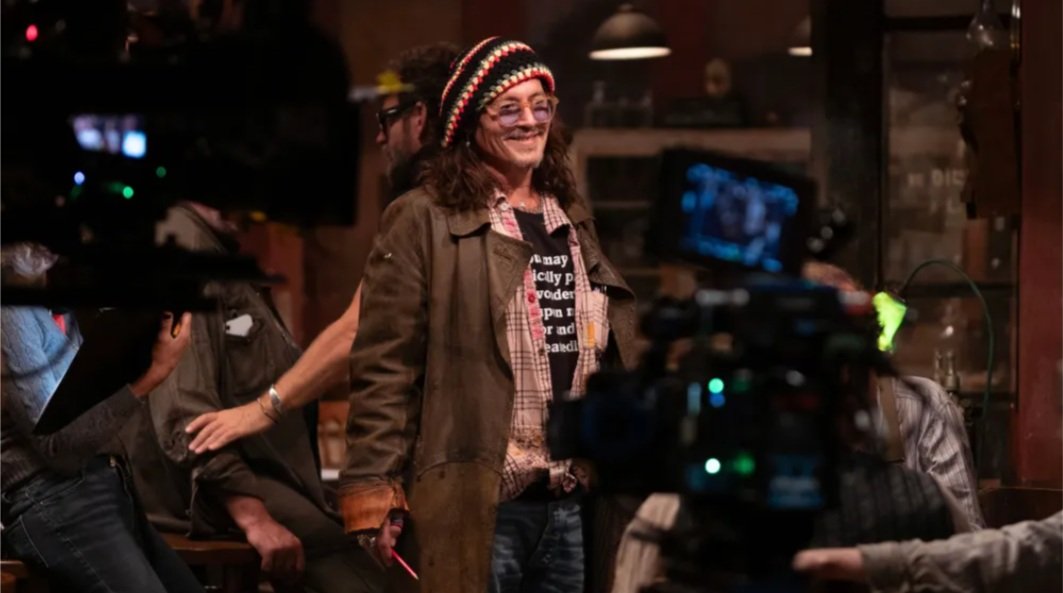 Photos From Behind the Scenes of the Johnny DeppDirected Biographical