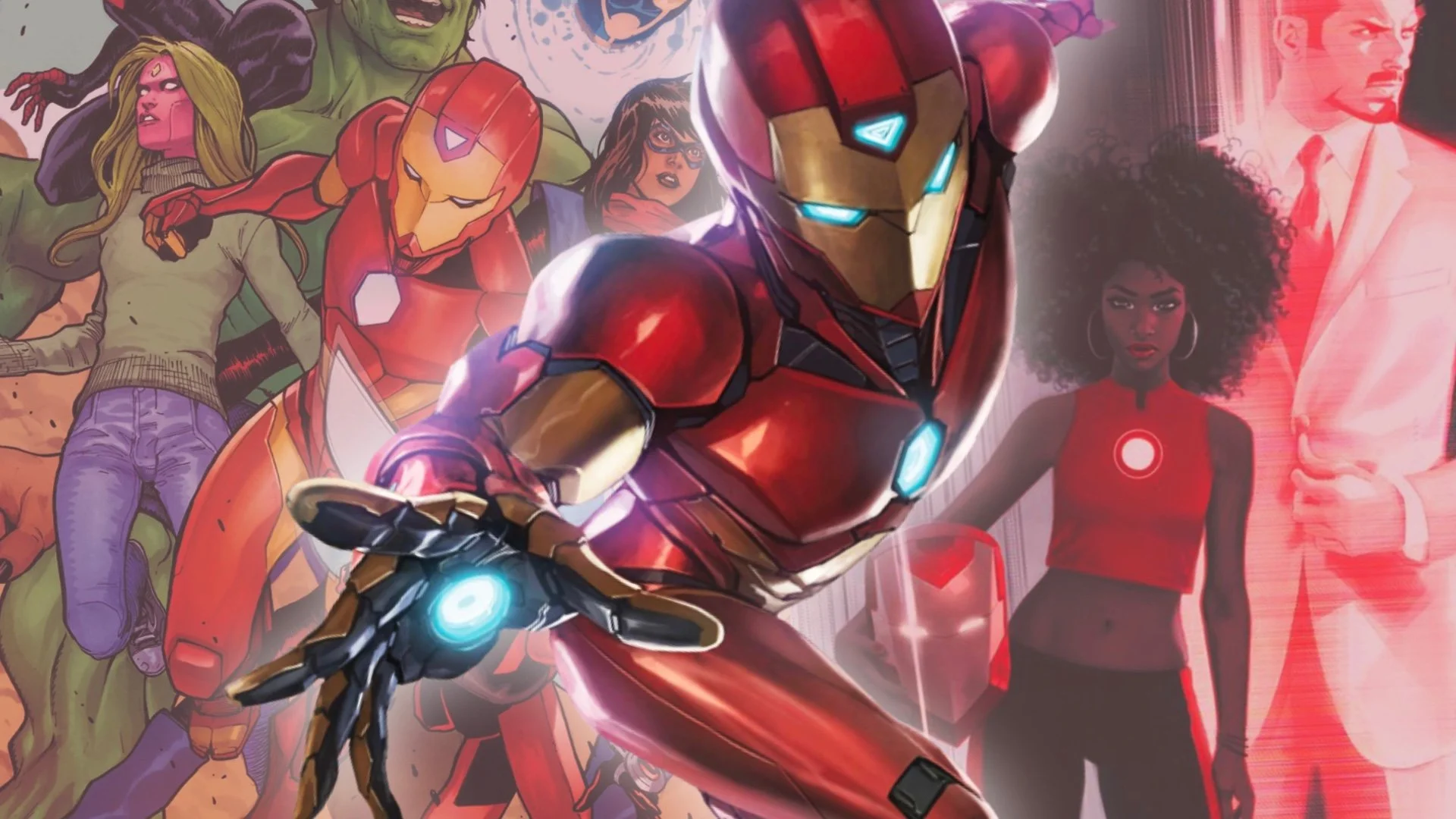 Marvel IRONHEART series set photos feature Riri William and Anthony