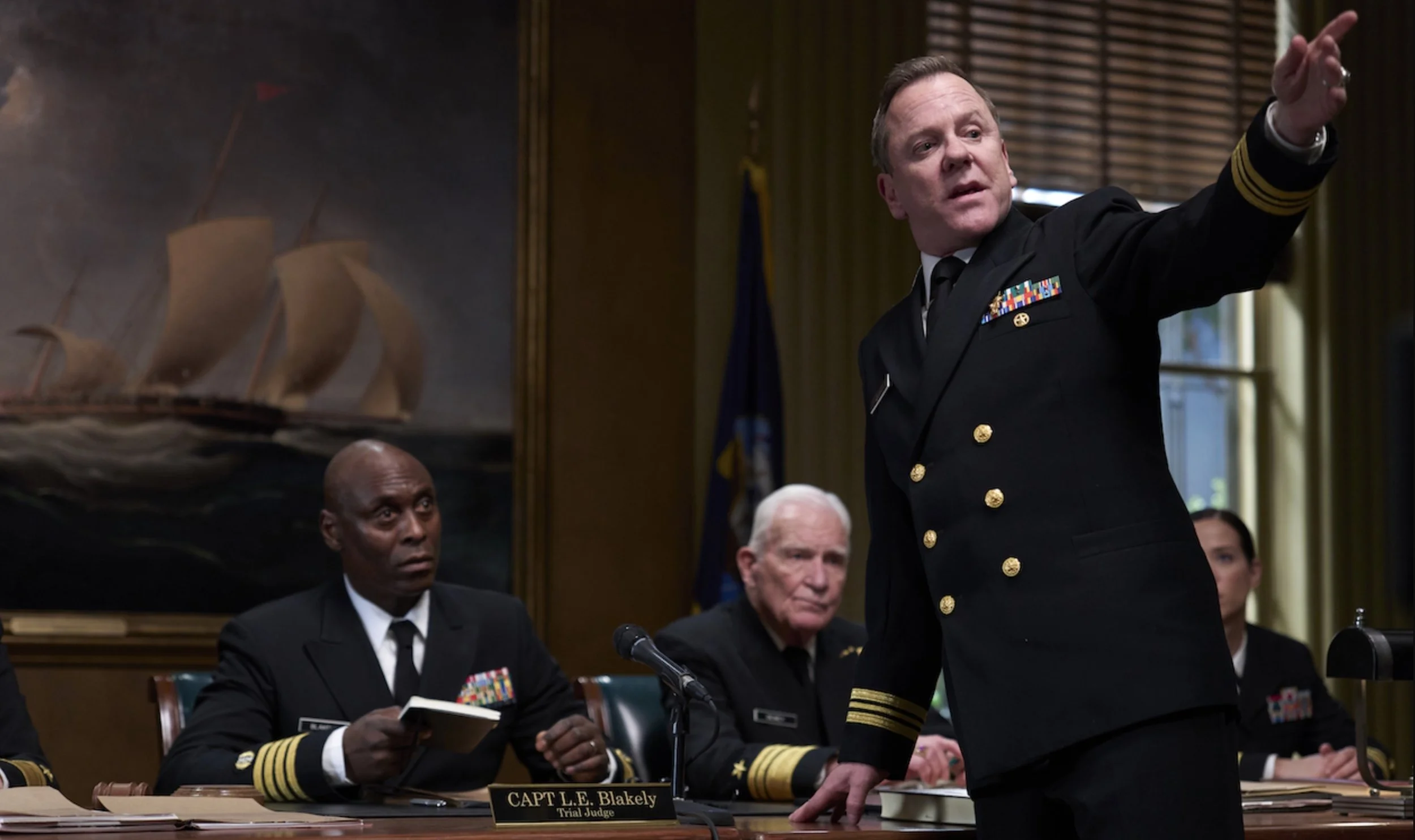 William Friedkin’s latest film THE CAINE MUTINY COURT-MARTIAL starring Kiefer Sutherland and Jason Clarke will have an award date