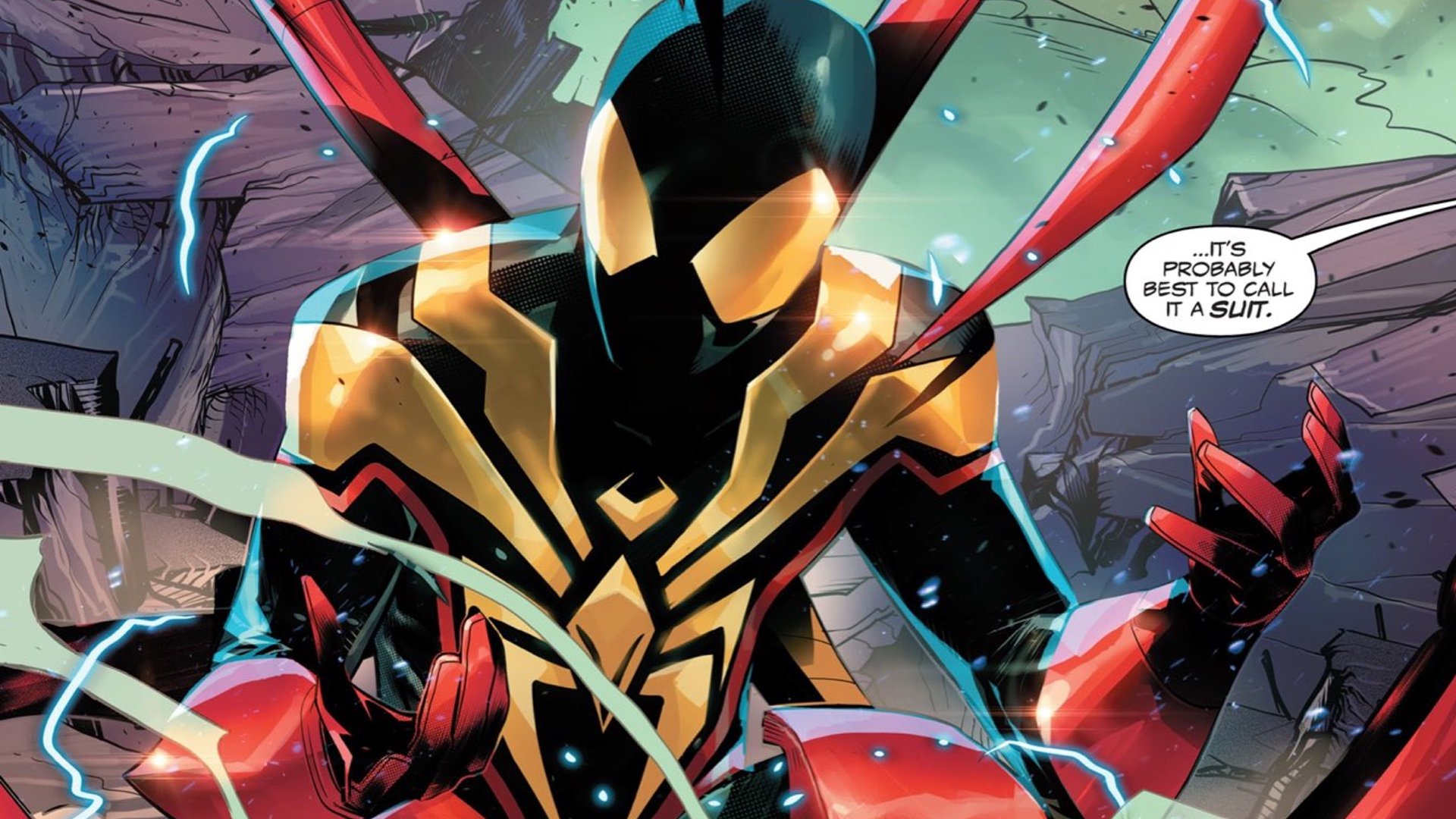 Brandon Chen - Spider-Man Miles Morales: Iron Spider Suit Concept