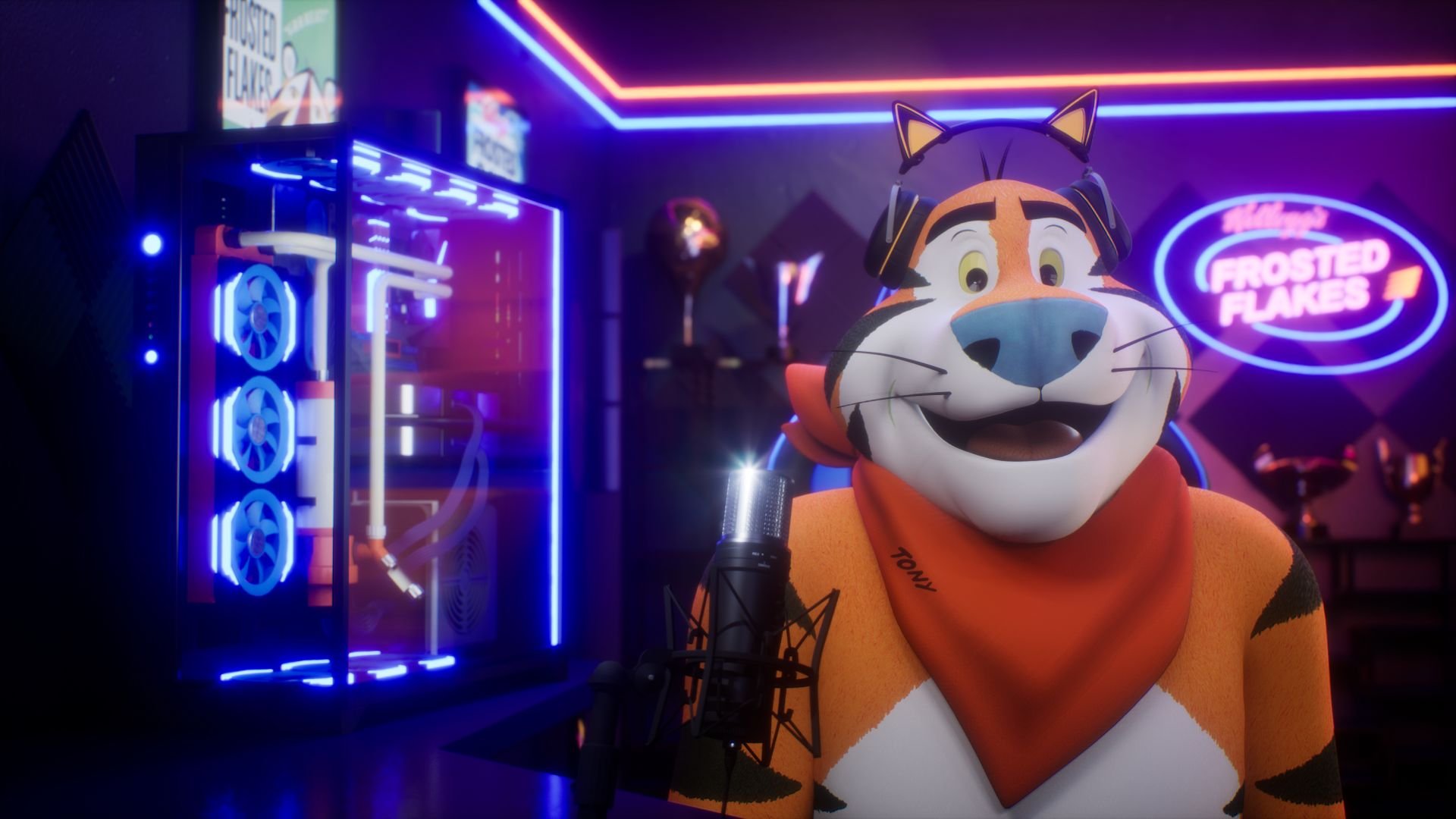 Tony The Tiger, a new VTuber star? Tony The Tiger, a new VTuber star?