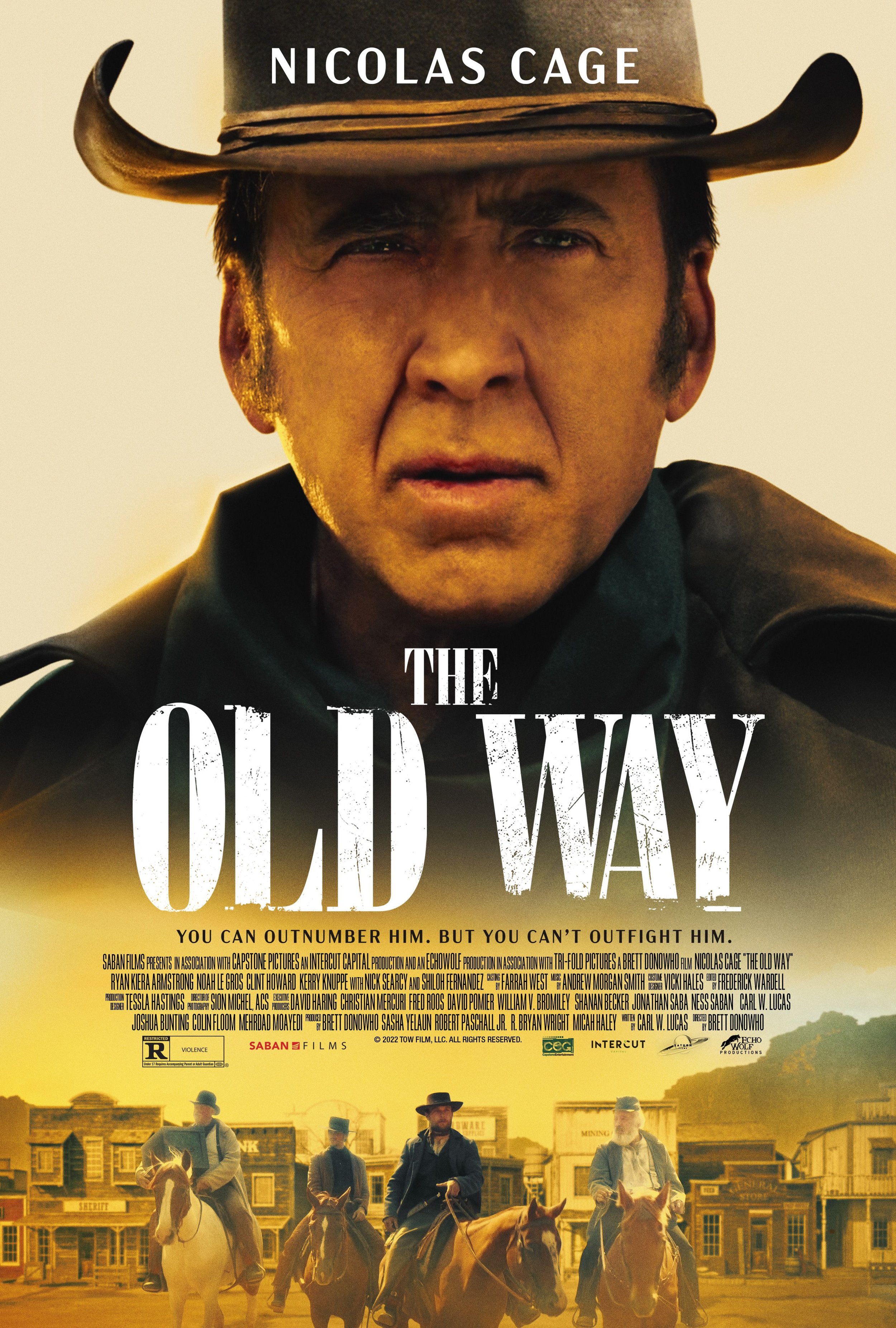 Trailer for Nicolas Cage's Very First Western Revenge Thriller THE OLD