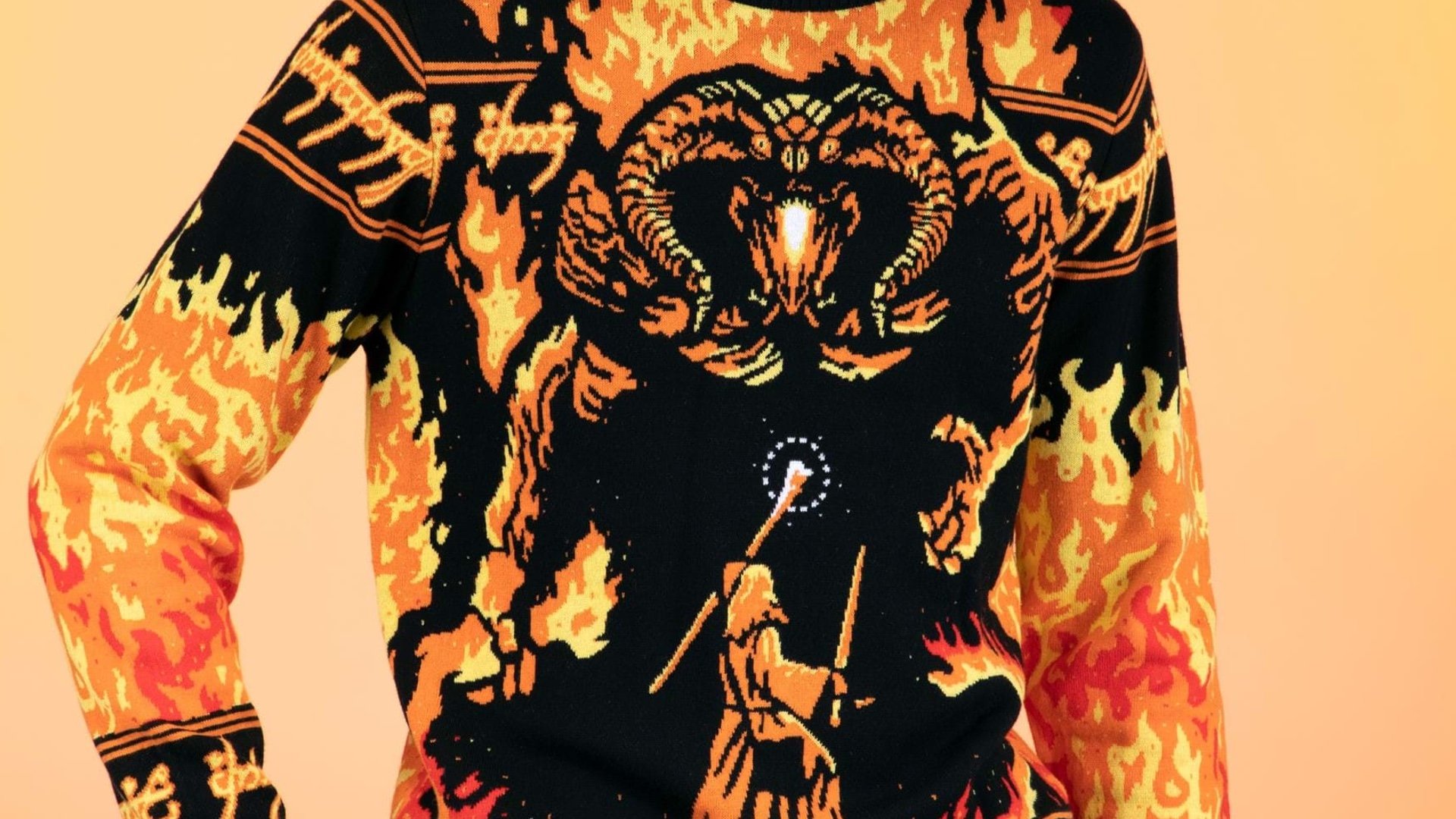 Check out these LORD OF THE RINGS Christmas sweaters Check out these LORD OF THE RINGS Christmas sweaters