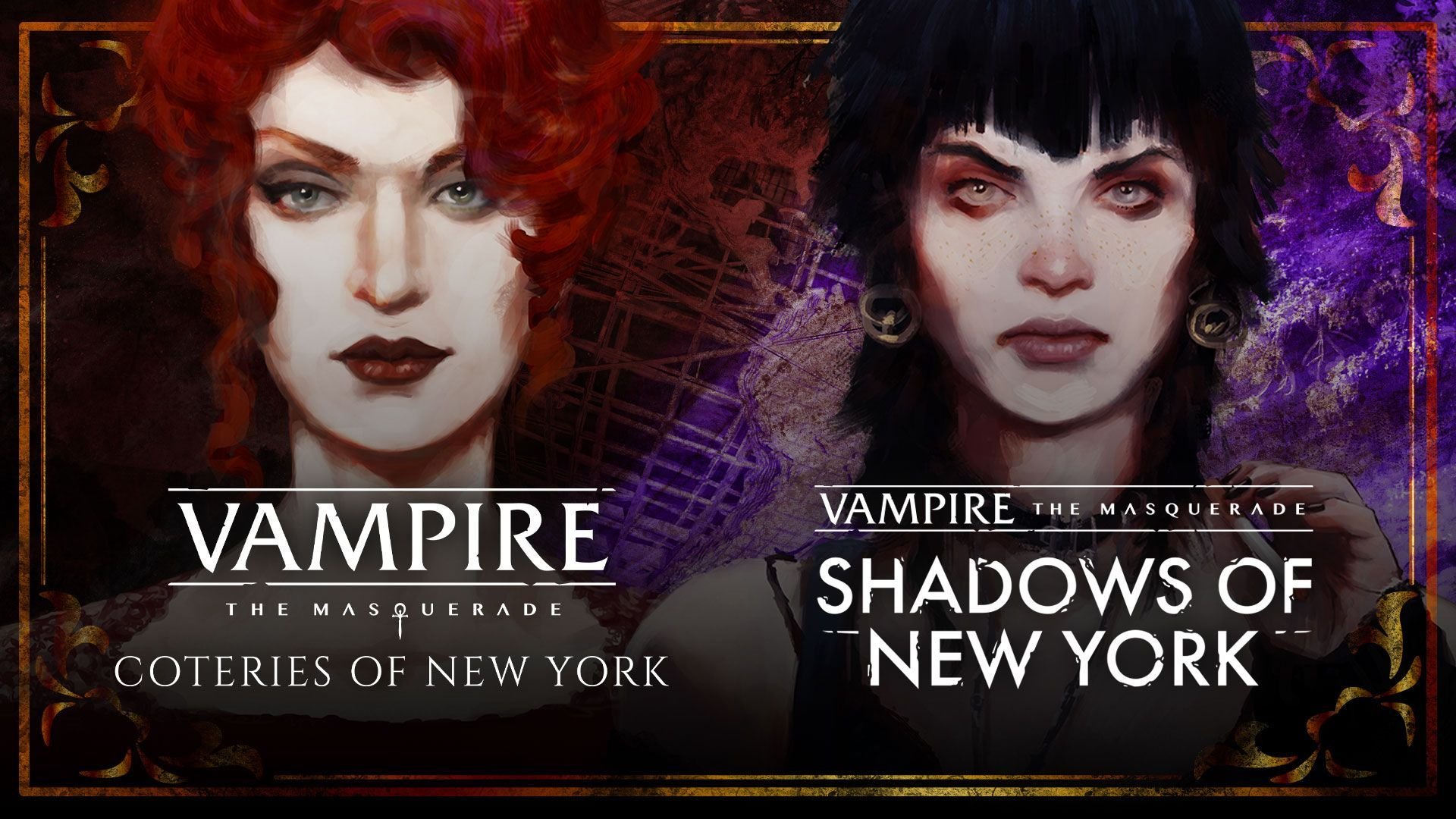  Vampire the Masquerade Coteries and Shadows of New York -  PlayStation 4 : Video Games