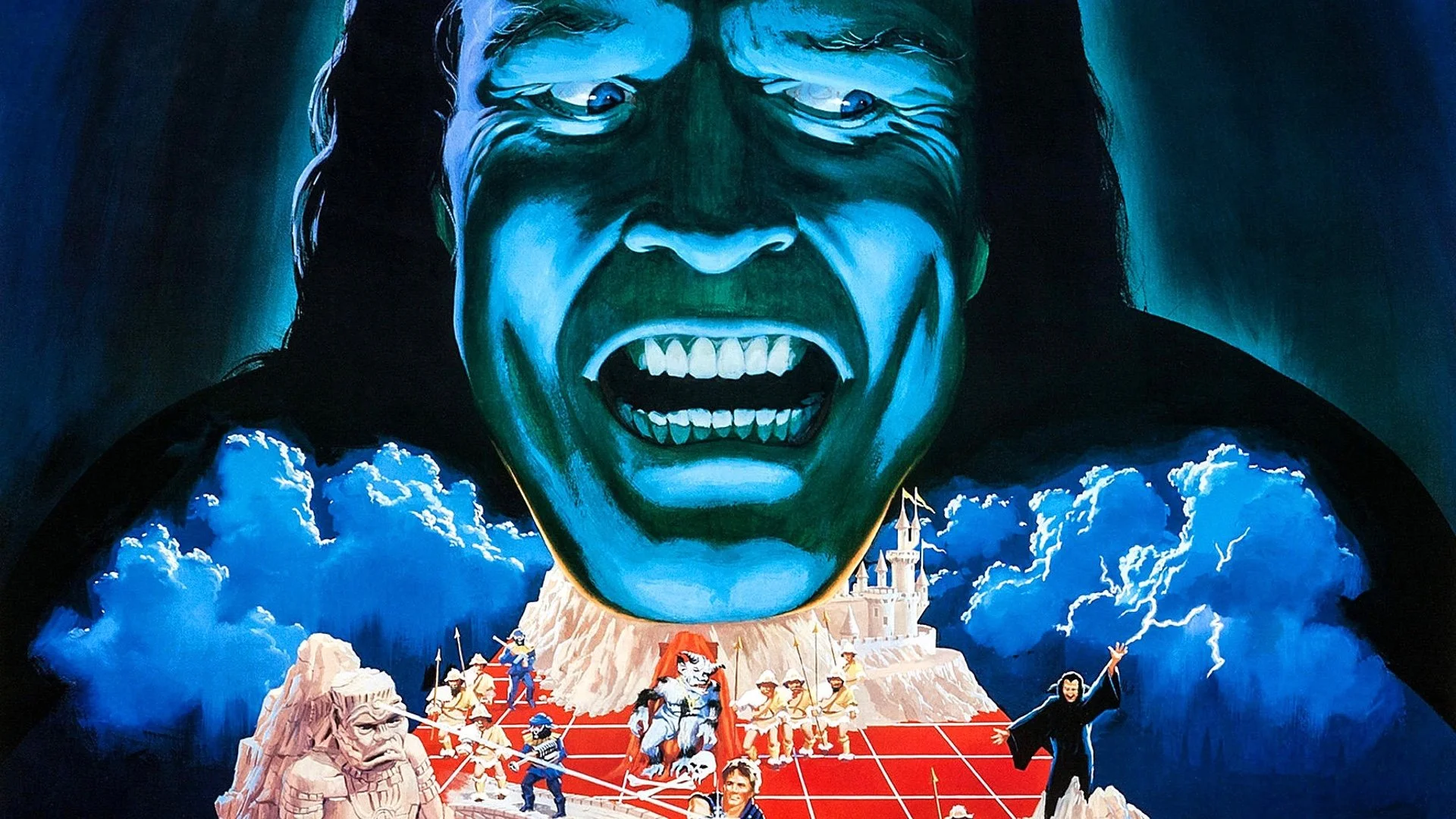 Retro trailer for the 1985 film THE DUNGEONMASTER follows a warrior in a merciless wasteland