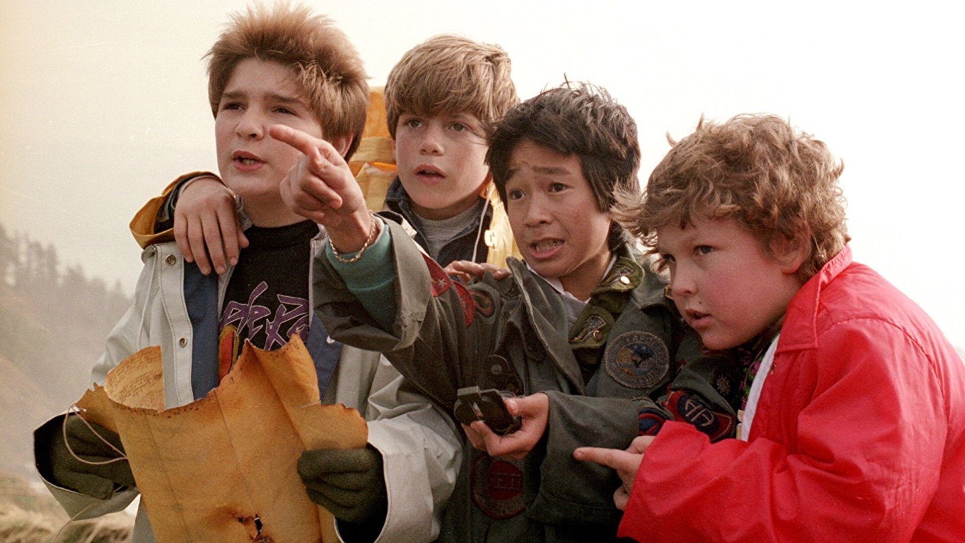 The Goonies swore it was cut from the movie, but you can read it here The Goonies swore it was cut from the movie, but you can read it here