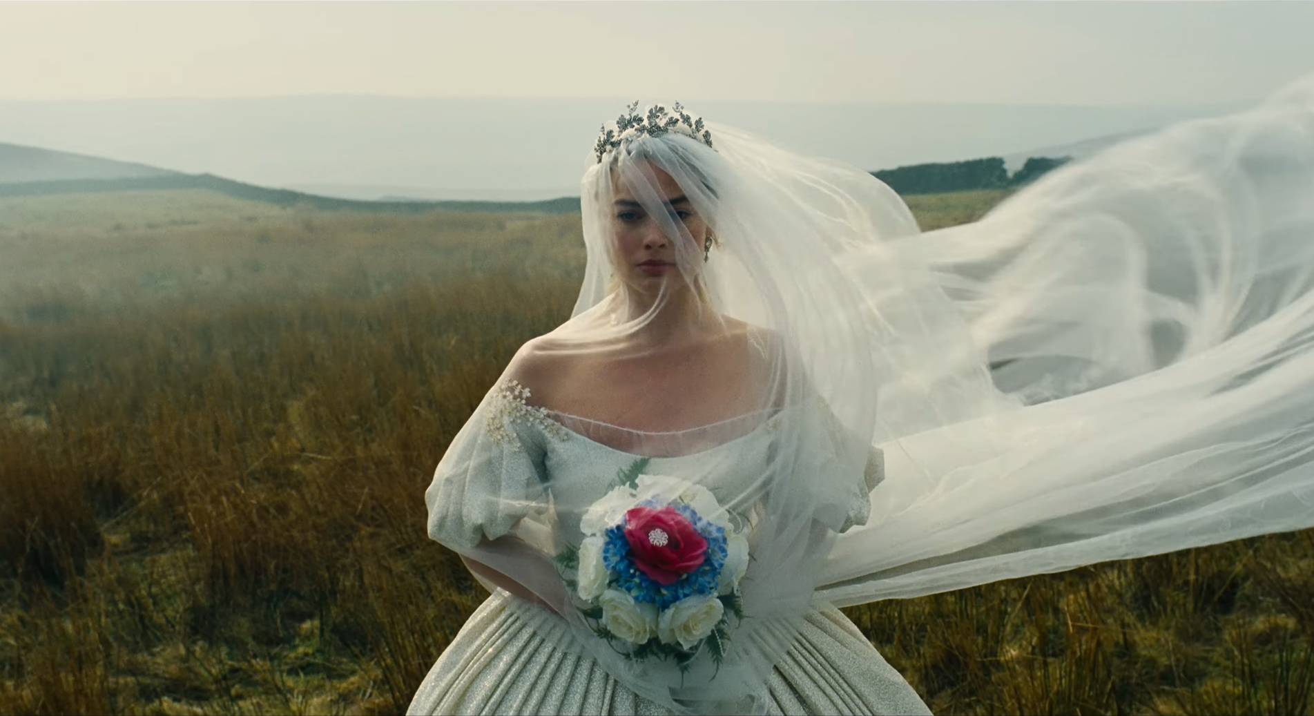 Trailer and Teaser poster for Margot Robbie and Wuthering Heights by Jacob Elordi