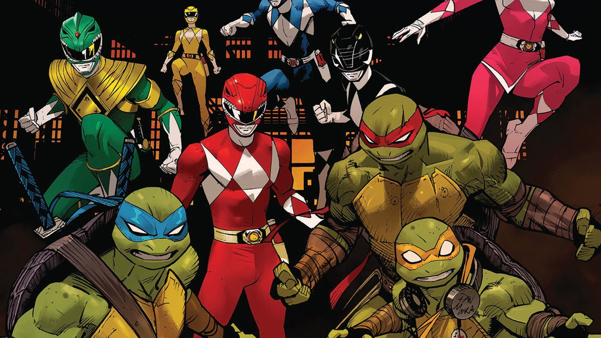 Check out MIGHTY MORPHIN POWER RANGERS/TEENAGE MUTANT NINJA TURTLES II #2
