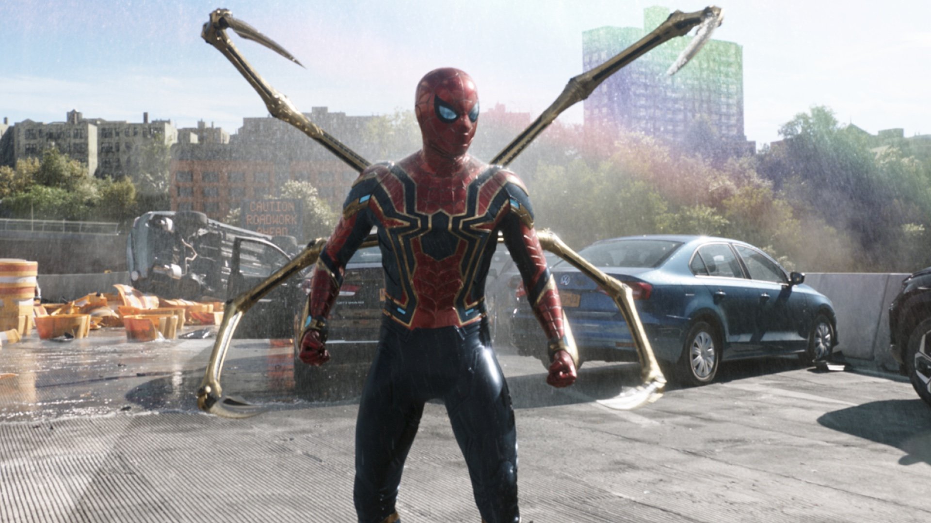 The Bridge Action Scene in SPIDERMAN NO WAY HOME Was Originally 15