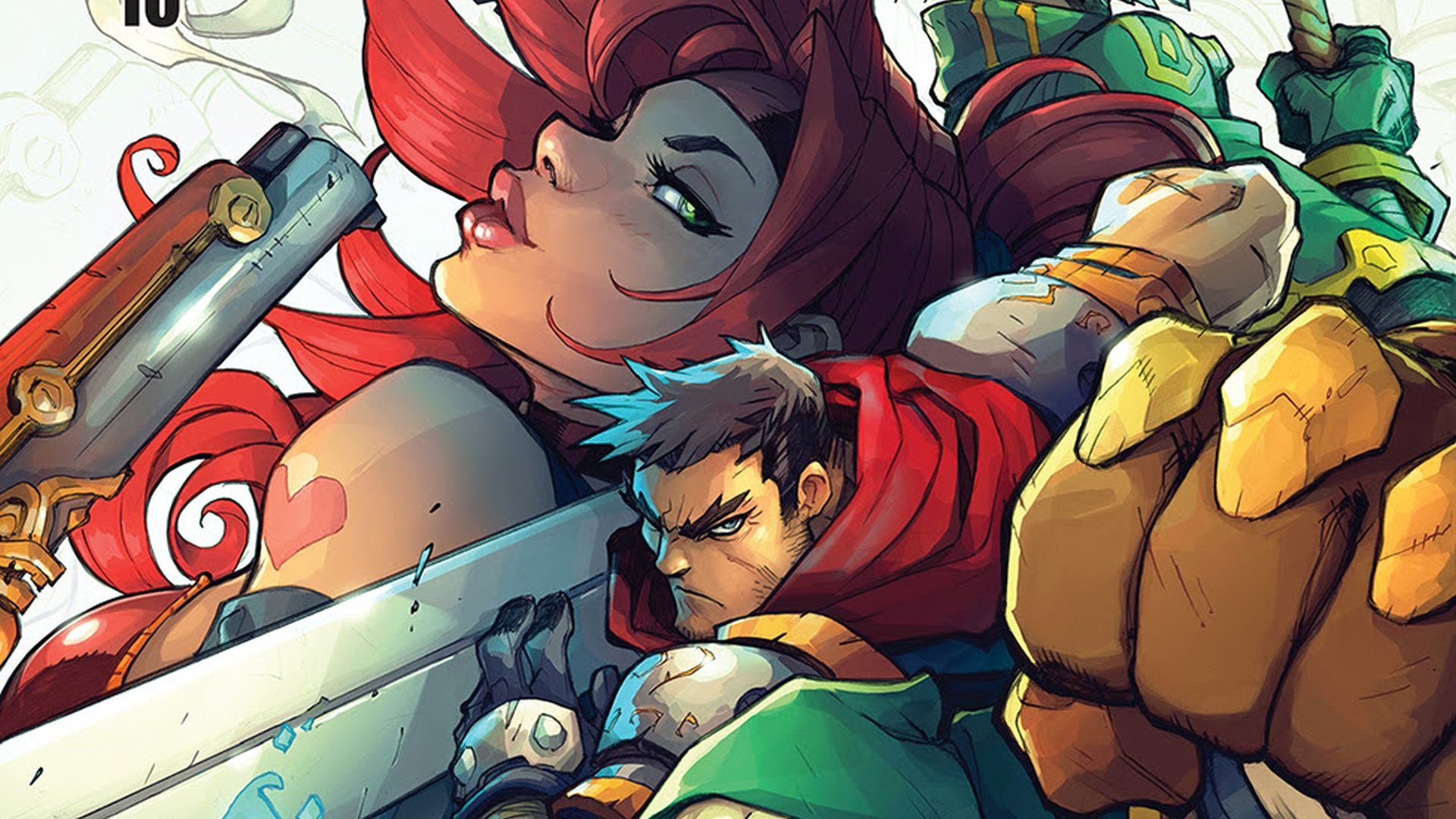 BATTLE CHASERS #10 hits comic book shelves after 20 years and looks great