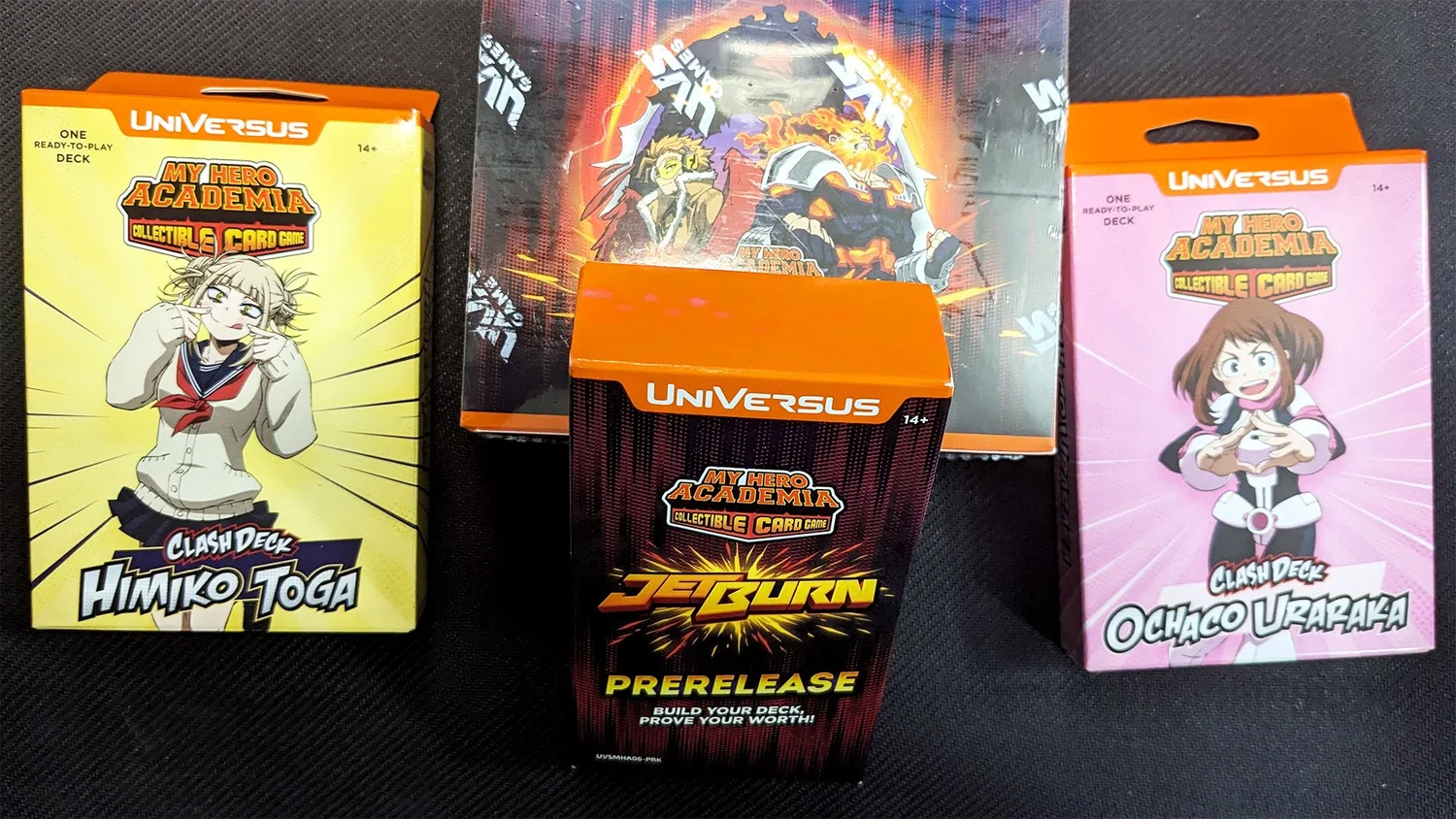 universus my hero academia booster box Academia: Girl Power Display of 24 Packs A for exciting battles My Hero Academia CCG: Jet