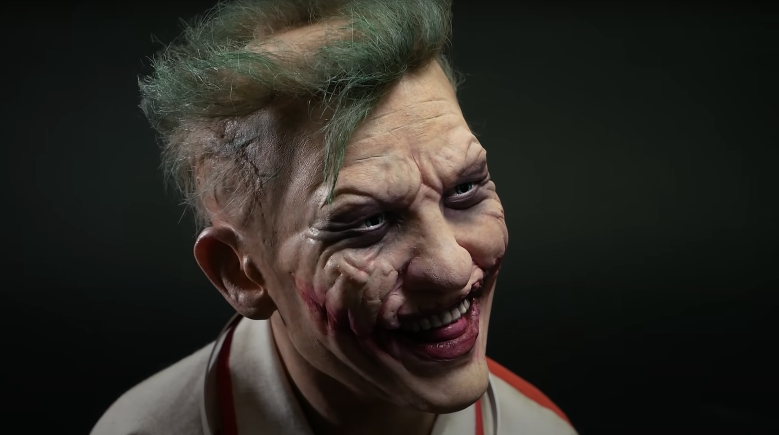 Time Lapse Video Features The Creation of a Sculpture Based on The Joker  From THE BATMAN — GeekTyrant