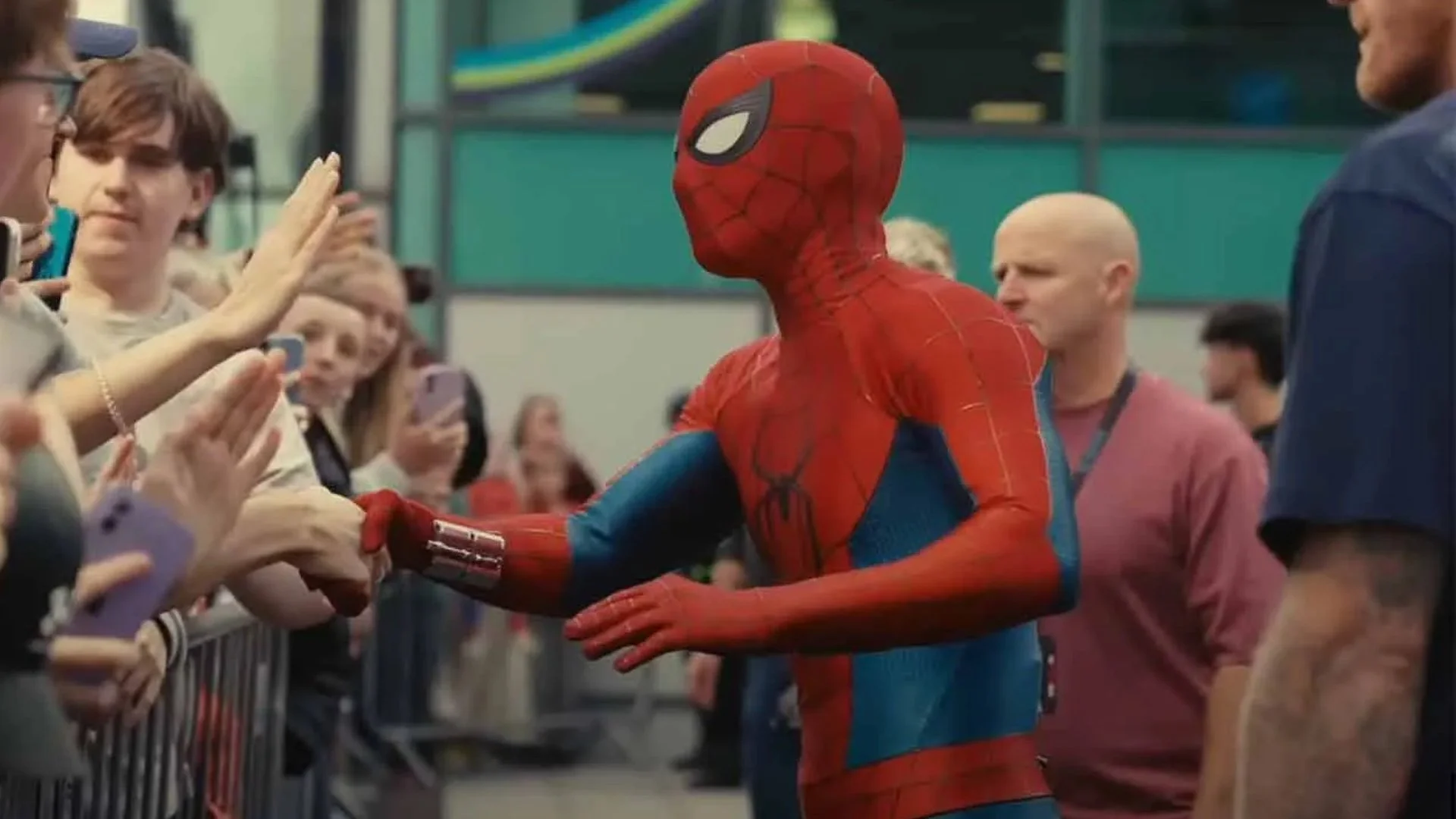 Tom Holland in his future as a spider-man after the new day and why the new dress is a spoiler