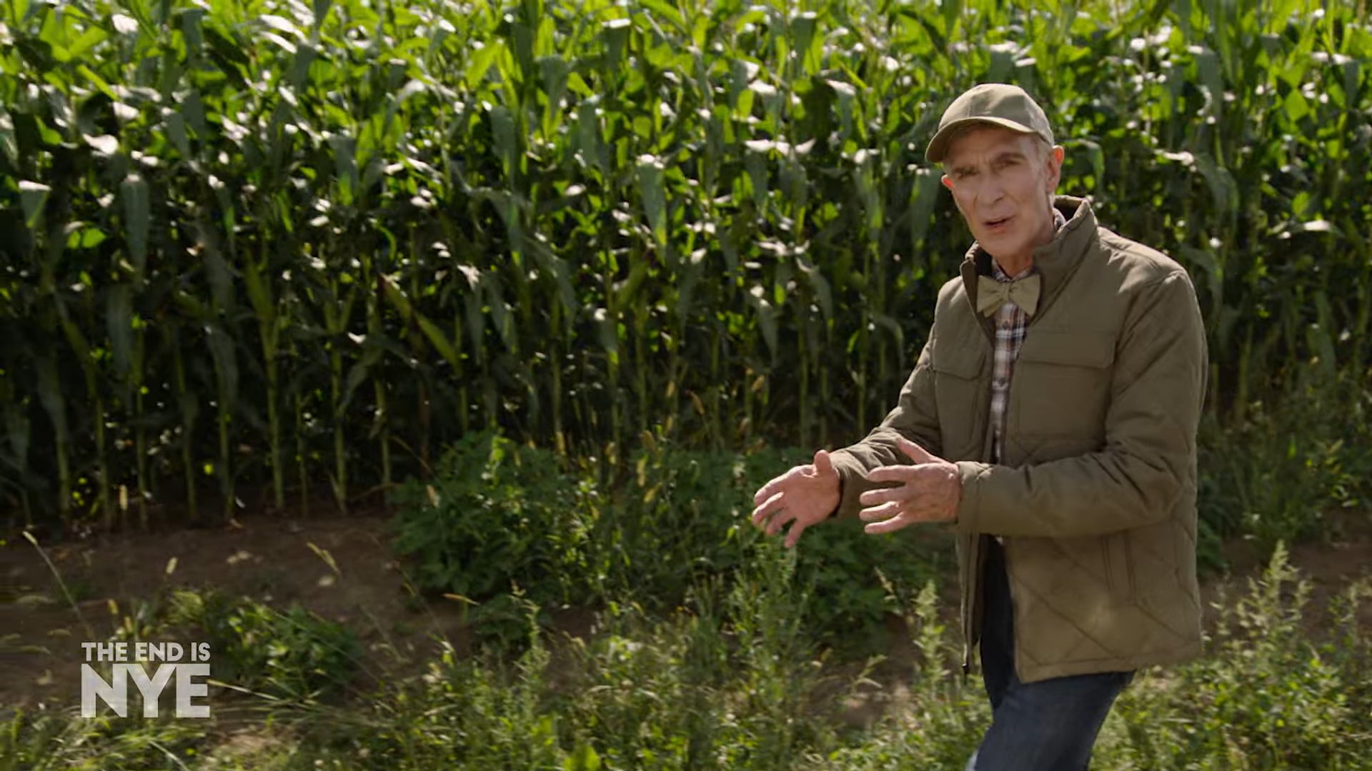 Trailer and poster for Bill Nye’s Peacock Disaster series THE END IS NYE