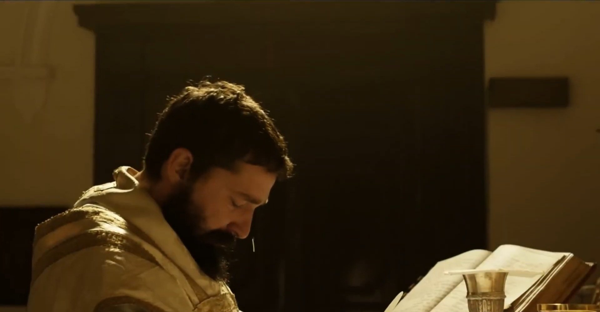 New trailer for Abel Ferrara’s religious drama PADRE PIO starring Shia LaBeouf