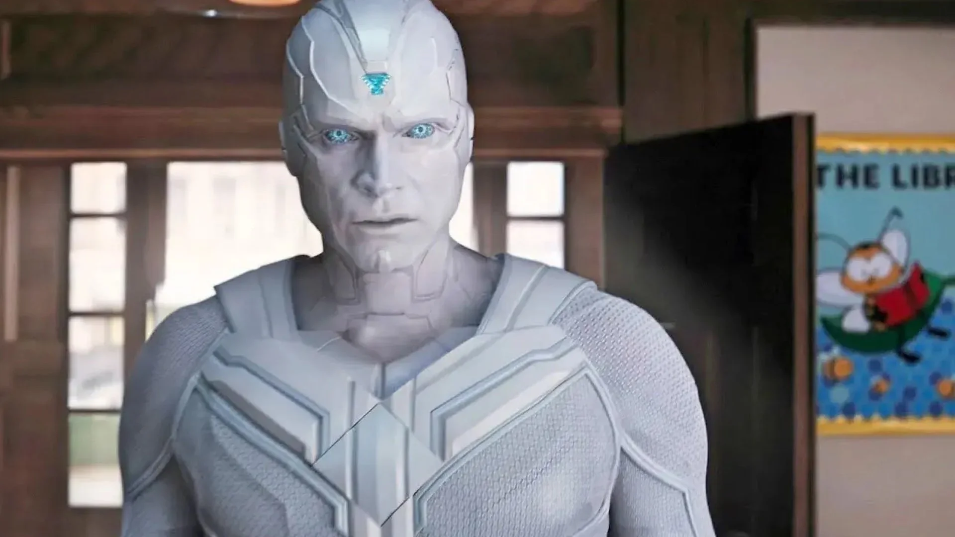 Paul Bettany pokes fun at the “psychopath” in Vision’s mind in Marvel’s VISIONQUEST