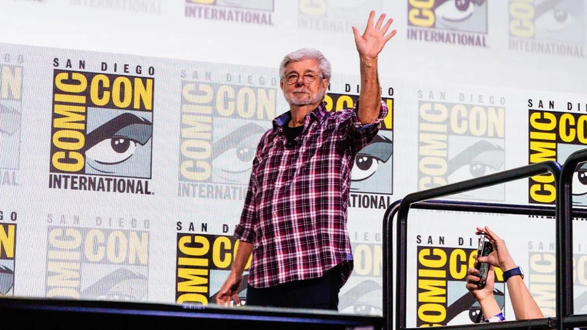 George Lucas makes the first appearance in Comic-Con, reveals his vision for Lucas’s narrative art museum