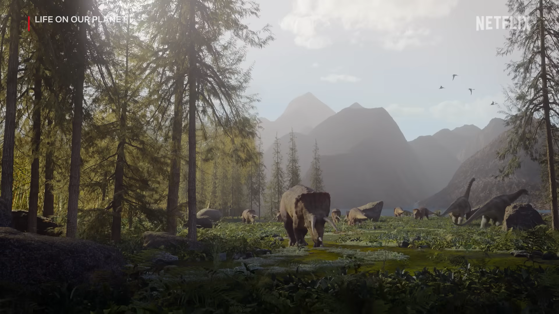Visually stunning trailer for Netflix’s prehistoric docuseries LIFE ON OUR PLANET from executive producer Steven Spielberg Visually stunning trailer for Netflix’s prehistoric docuseries LIFE ON OUR PLANET from executive producer Steven Spielberg