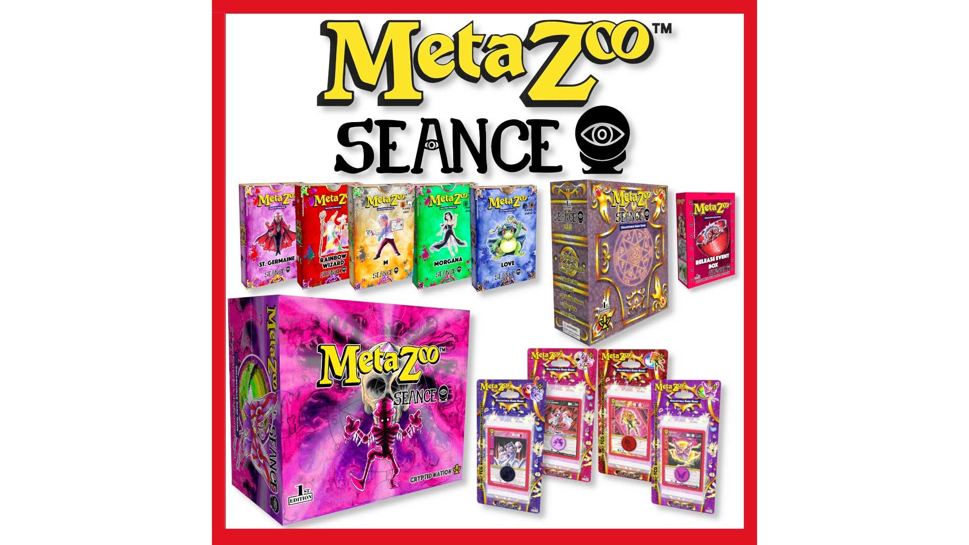 Enjoy spooky new cryptids in your trading card game with the new METAZOO: SEANCE set Enjoy spooky new cryptids in your trading card game with the new METAZOO: SEANCE set