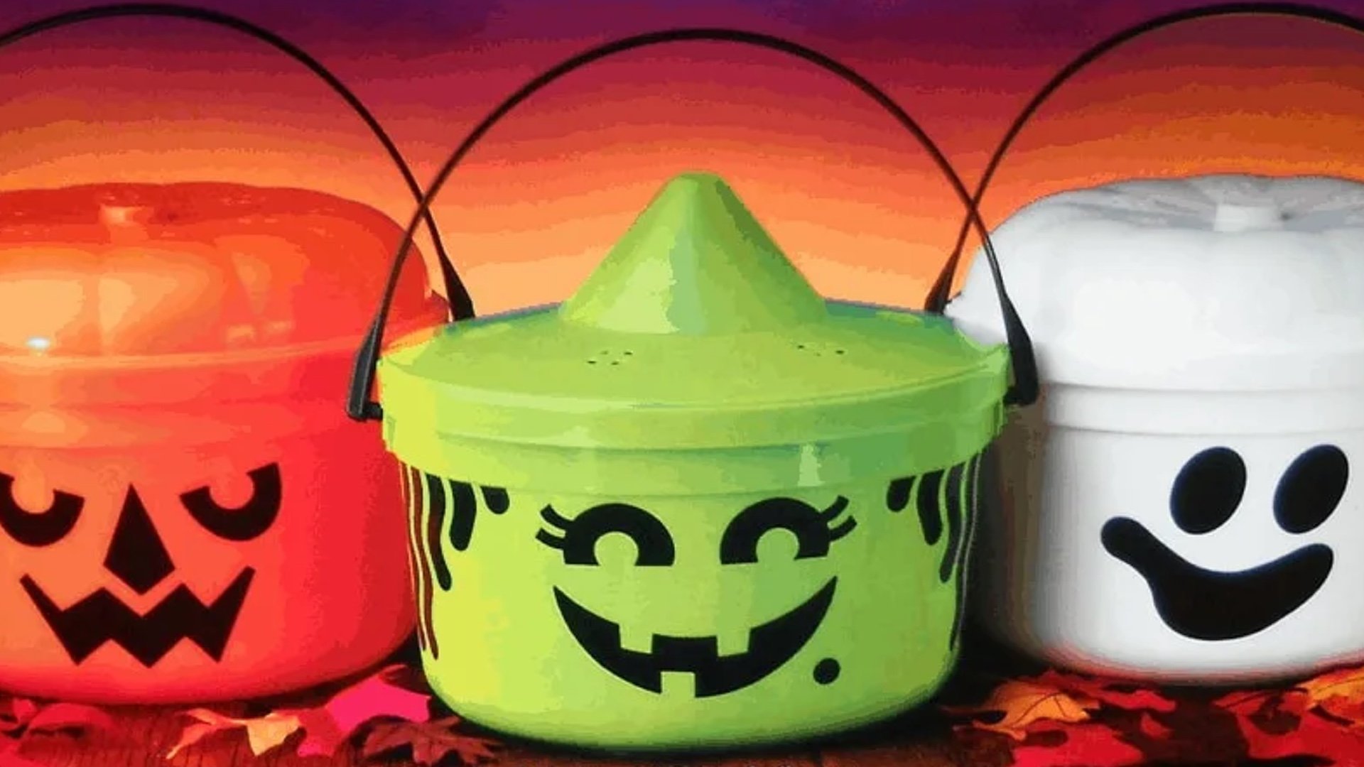 McDonald's Halloween Buckets