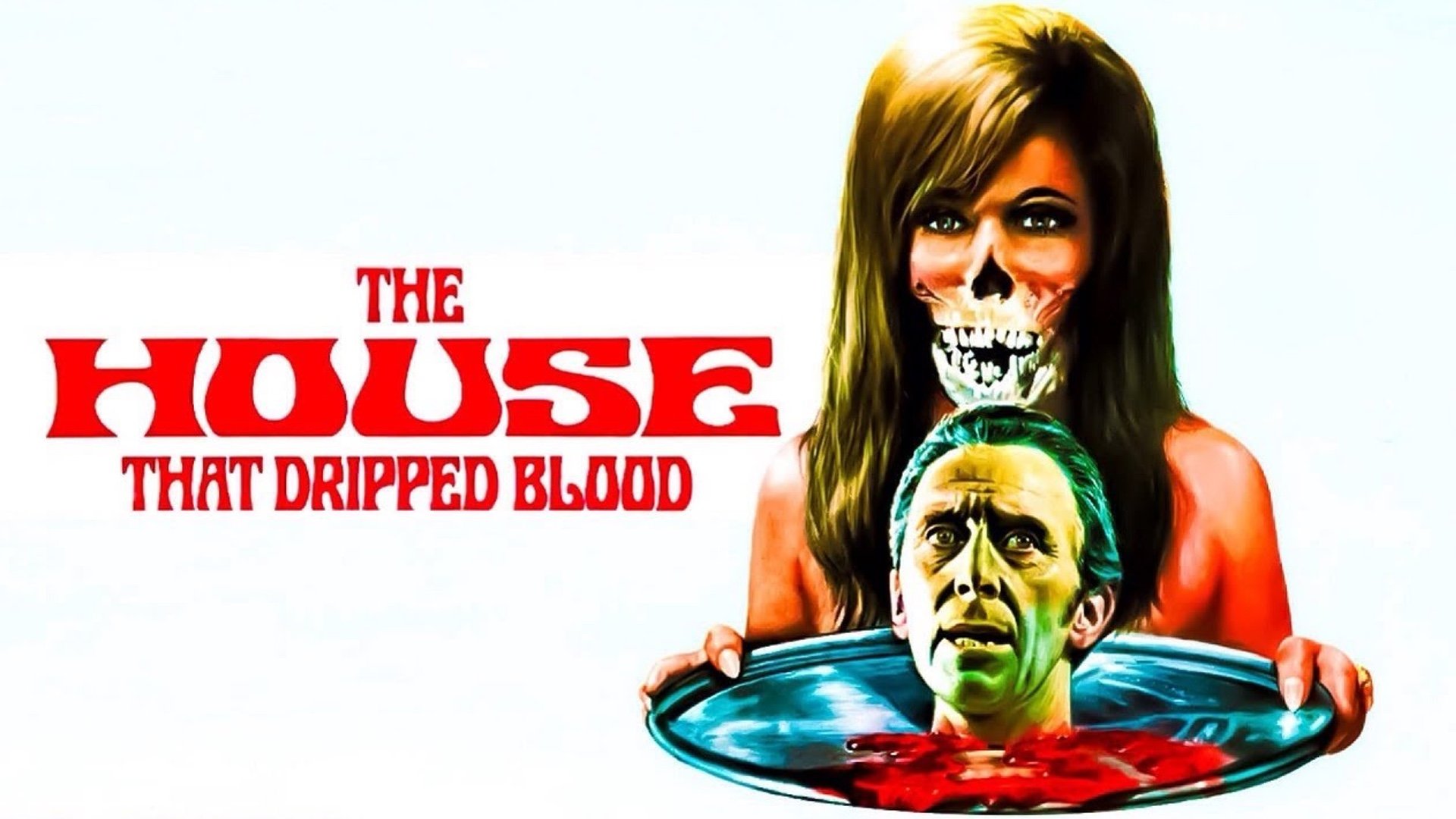 Retro trailer for the 1971 horror film THE HOUSE OF BLOOD starring Peter Cushing and Christopher Lee