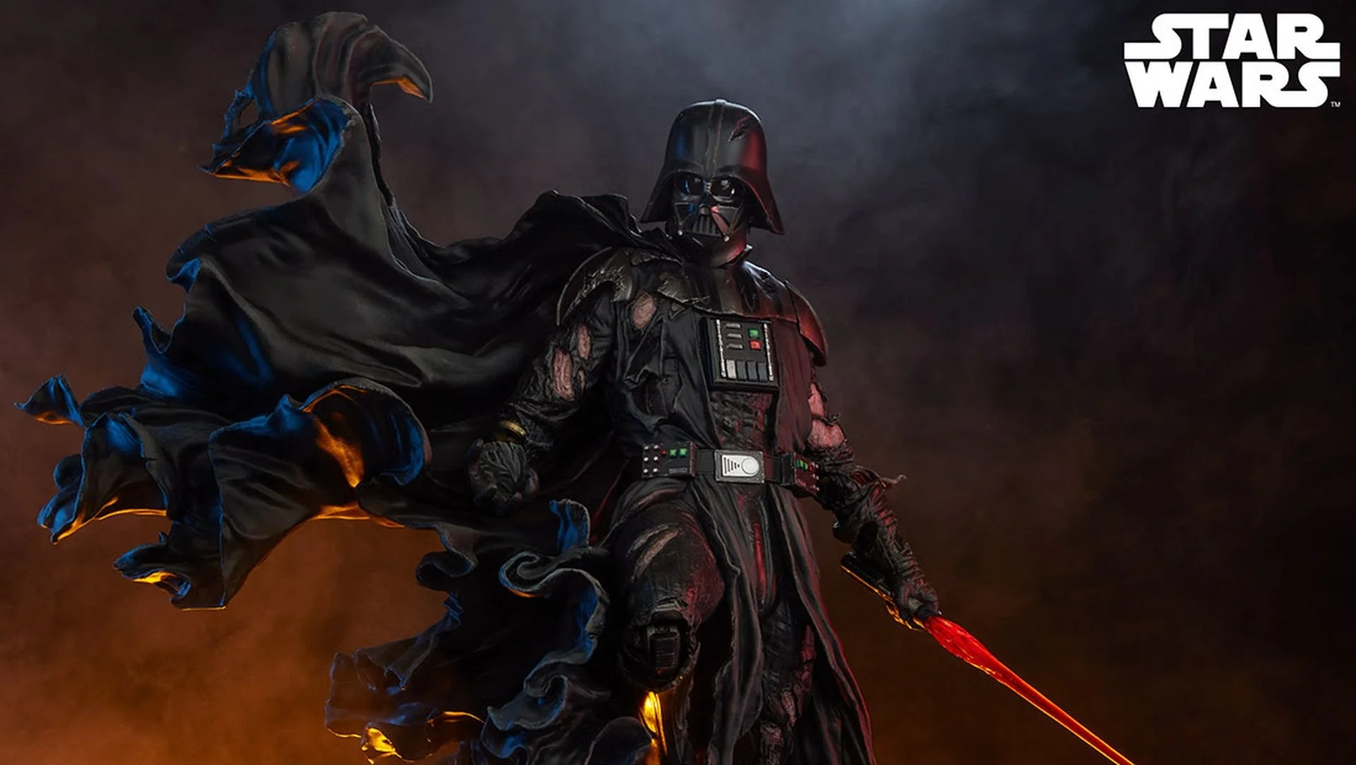 SF・ファンタジー・ホラー Star Wars Animated Statue : Darth Vader Star Wars 7 ft. Animated LED Darth Vader™ 24SV24292 - The