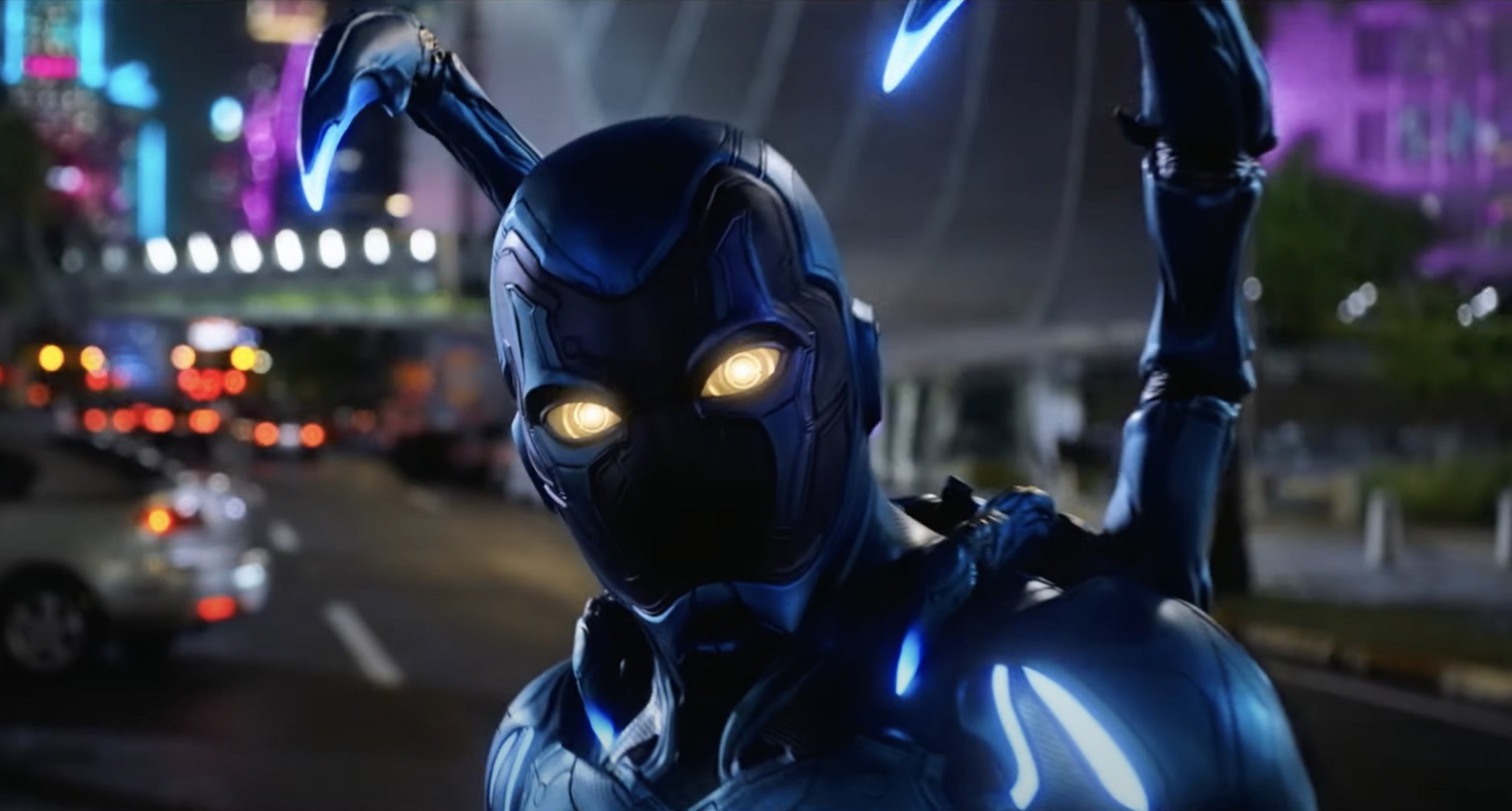 DC Superhero Blue Beetle Suits Up in Latest Trailer