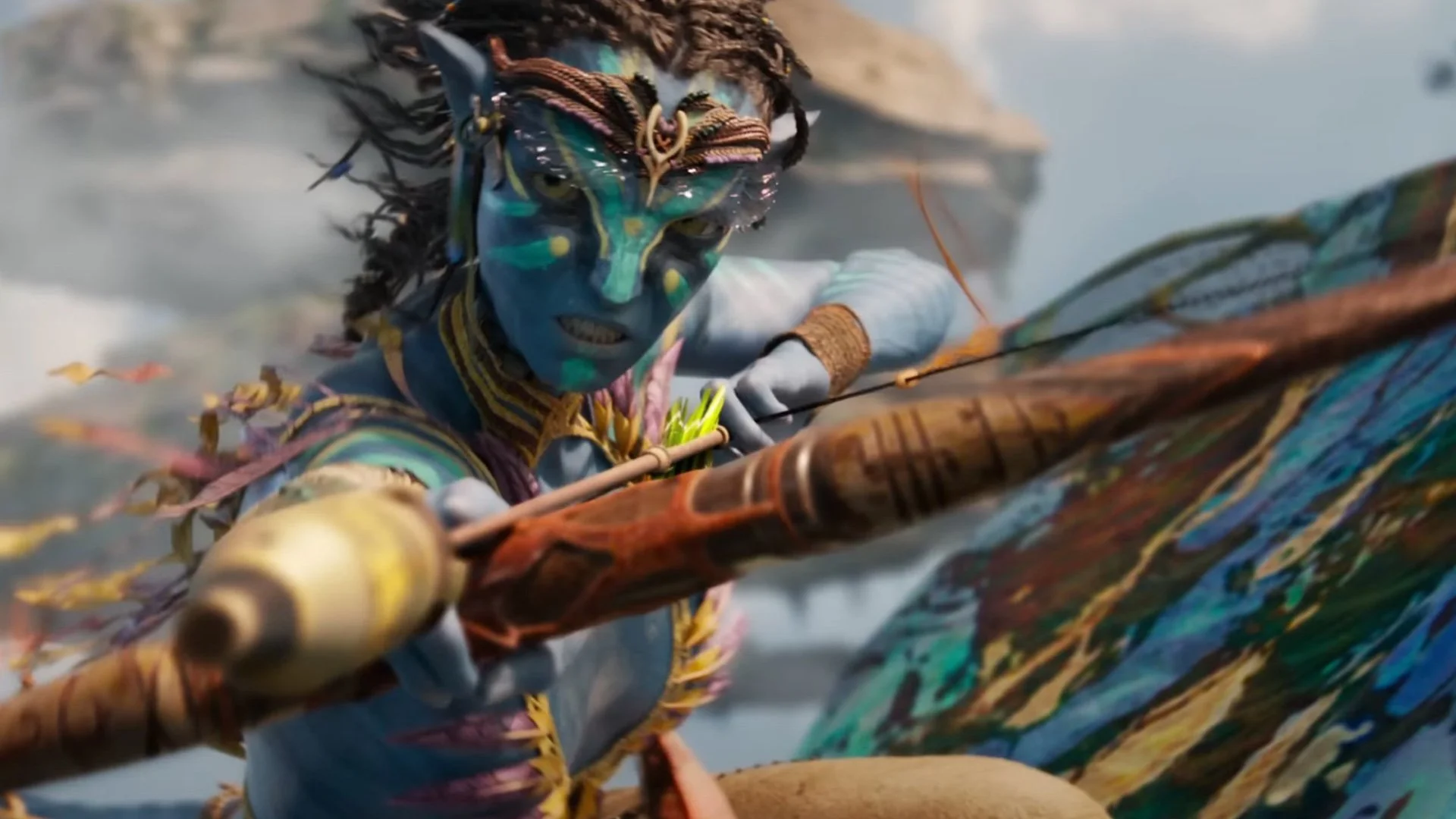 Avatar: the way of reconstituting the water will include fireflakes and ashes never seen and there is a problem