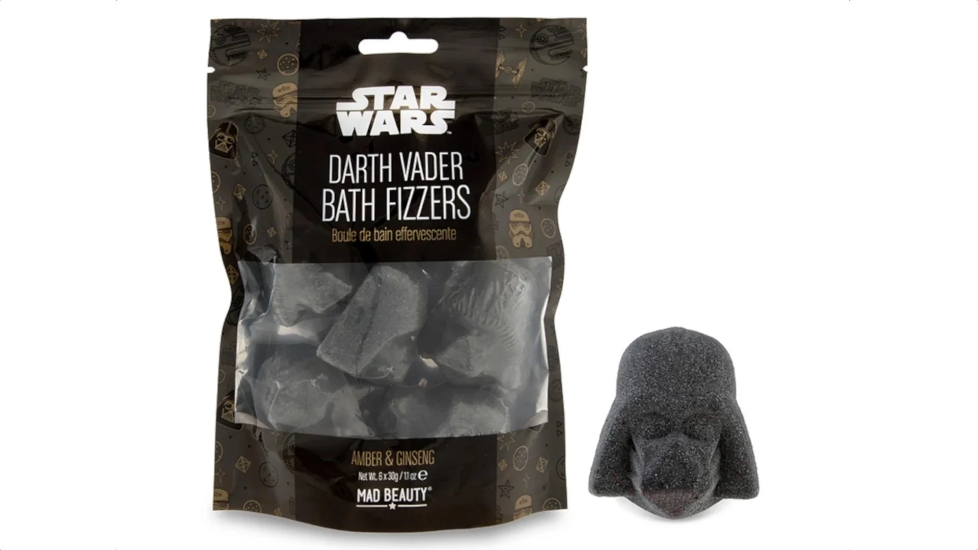Bathe Yourself in The Dark Side With This Darth Vader Bath Fizzers
