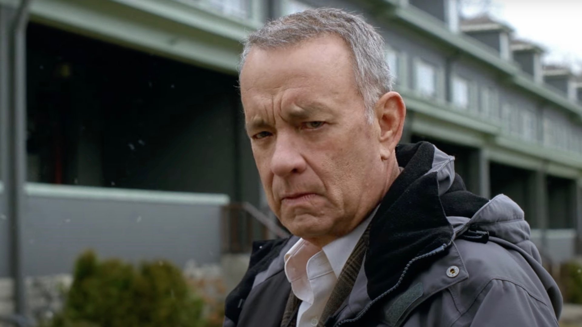 Tom Hanks is a grumpy curmudgeon in the ONE MAN CALLED EIGHT trailer Tom Hanks is a grumpy curmudgeon in the ONE MAN CALLED EIGHT trailer