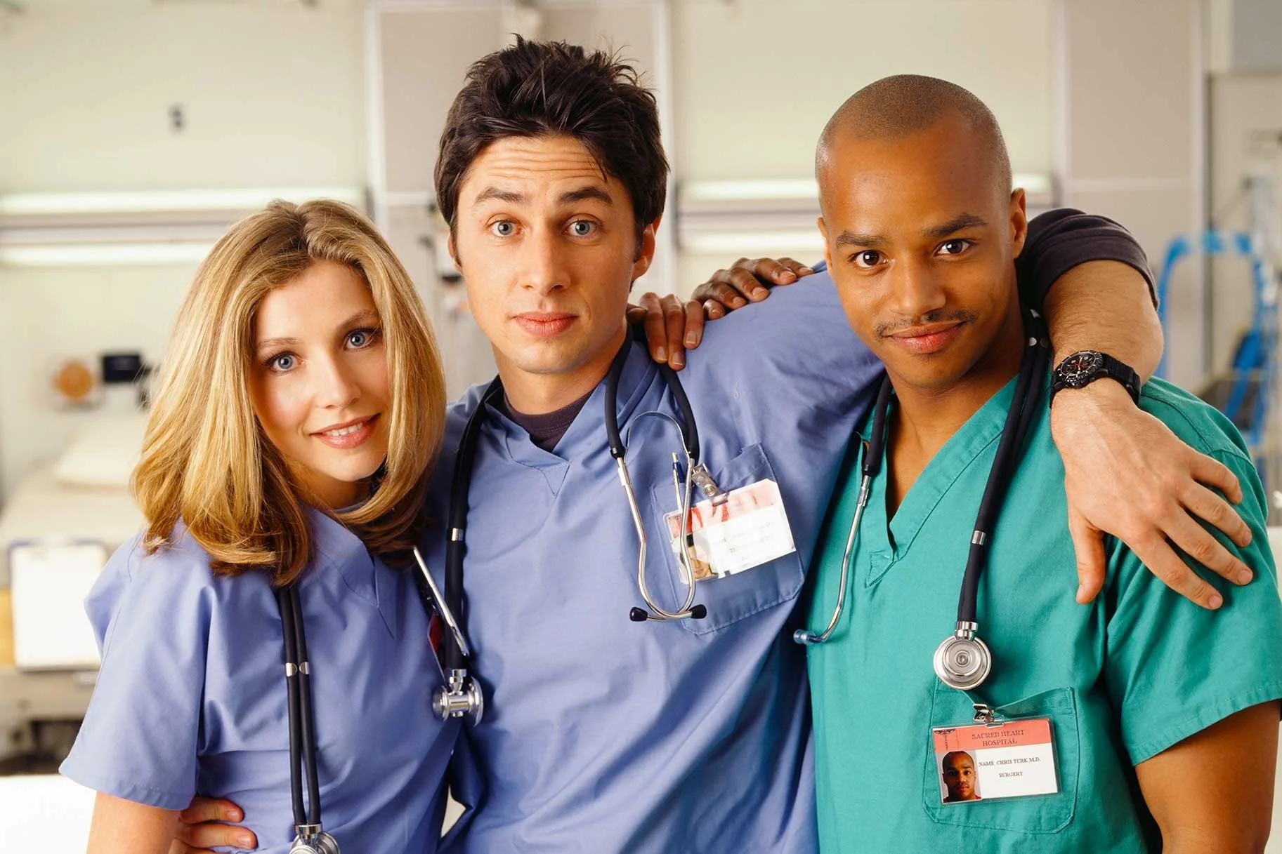 ABC Greenlights Scrubs restarts with Donald Faison and Sarah Chalke who join Zach Boff