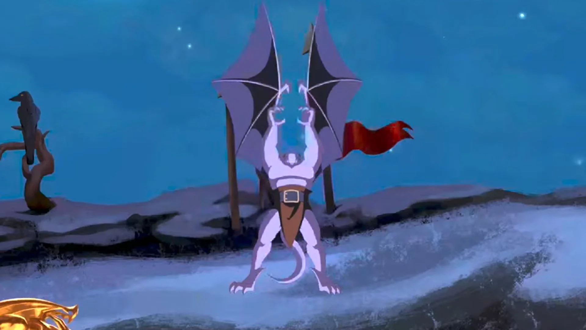 Fantastic trailer for the Disney video game GARGOYLES REMASTERED