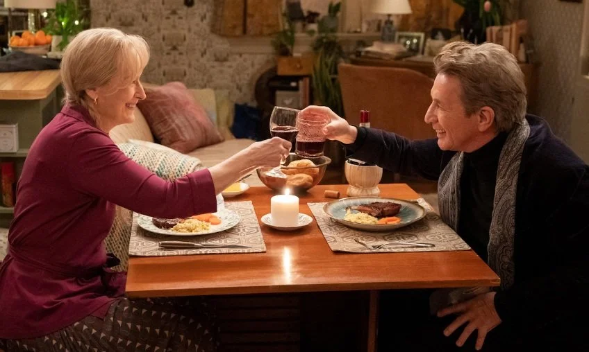 JUST MURDERS IN BUILDING Production Designer Points Out Hidden Easter Eggs In Meryl Streep’s Apartment JUST MURDERS IN BUILDING Production Designer Points Out Hidden Easter Eggs In Meryl Streep’s Apartment