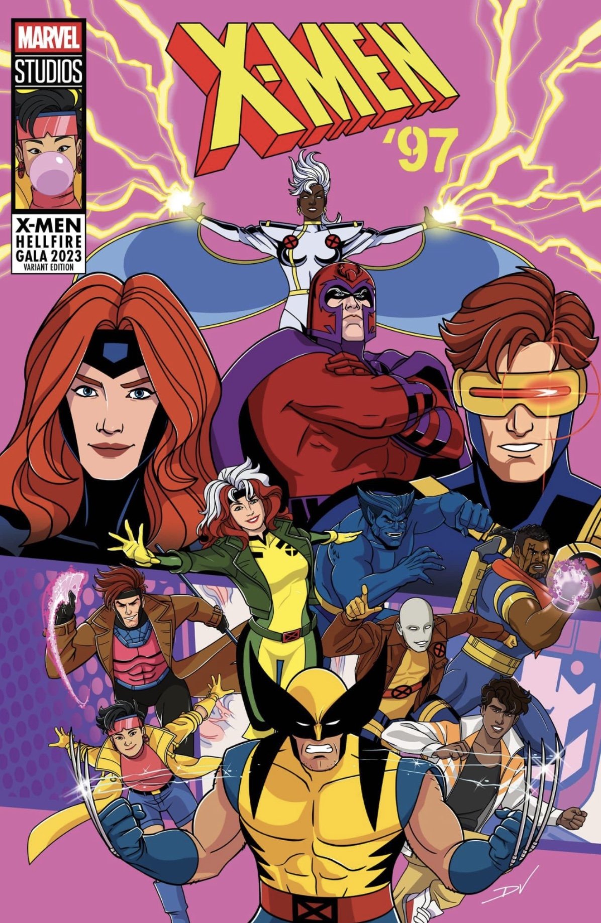New Promo Art for Marvel's XMEN '97 Series Revealed as Variant Cover