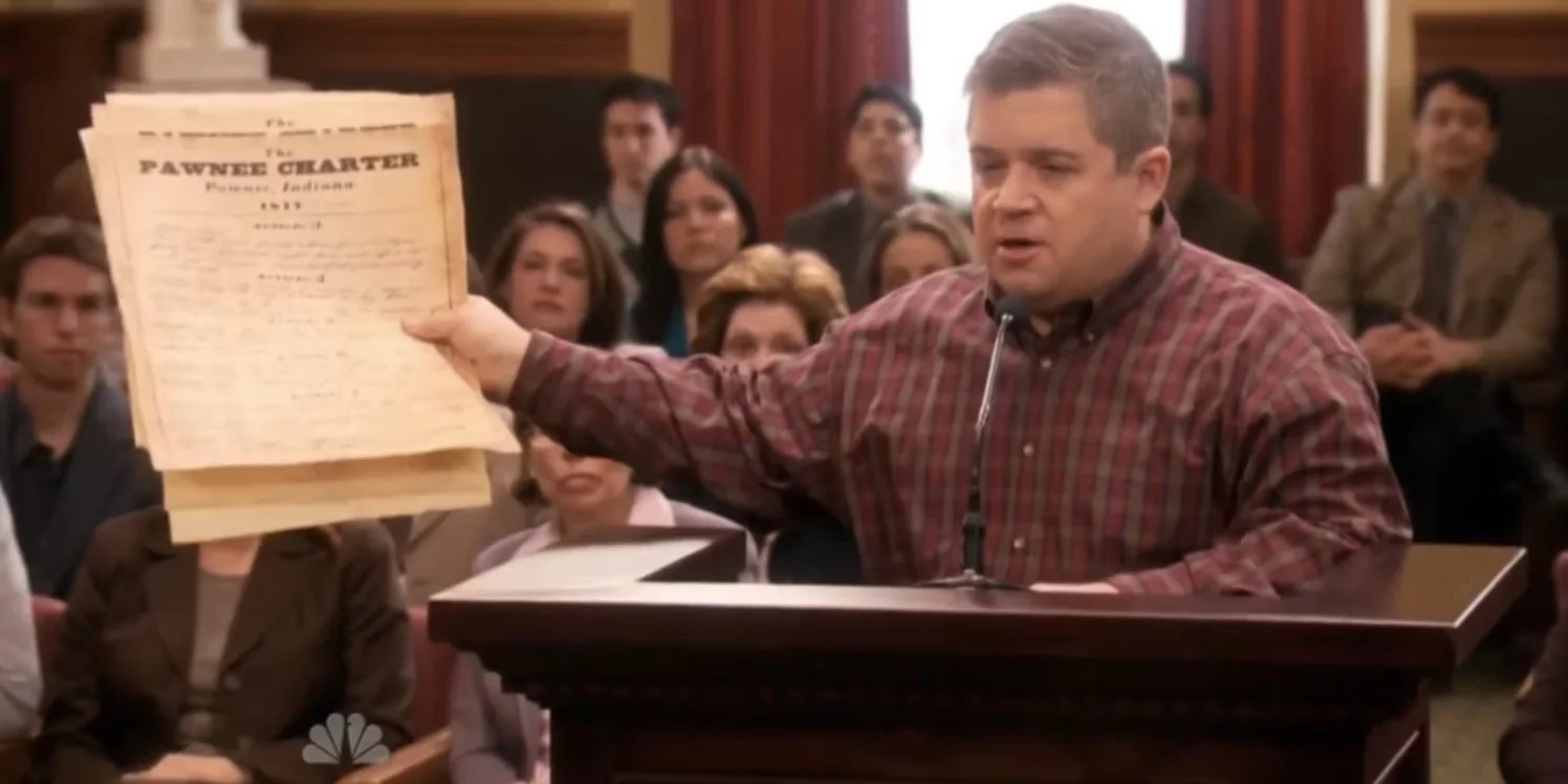 Patton Oswalt Says STAR WARS: THE BOOK OF BOBA FETT Synchronized a Scene to Match a PARKS AND REC Scene
