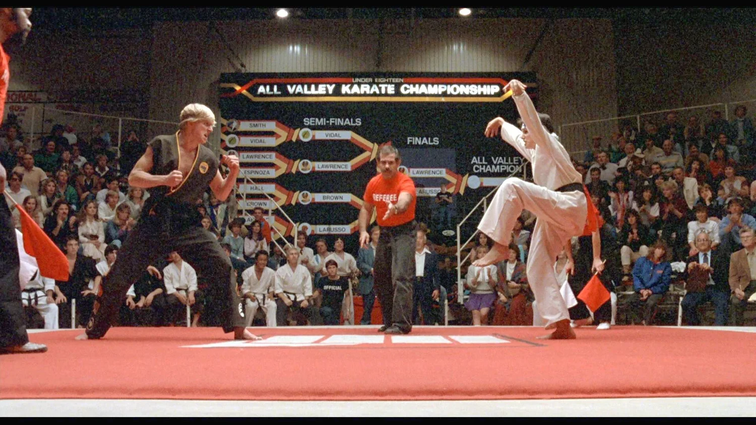 The Famous Crane Kick From THE KARATE KID Was Such a Difficult Stunt It ...