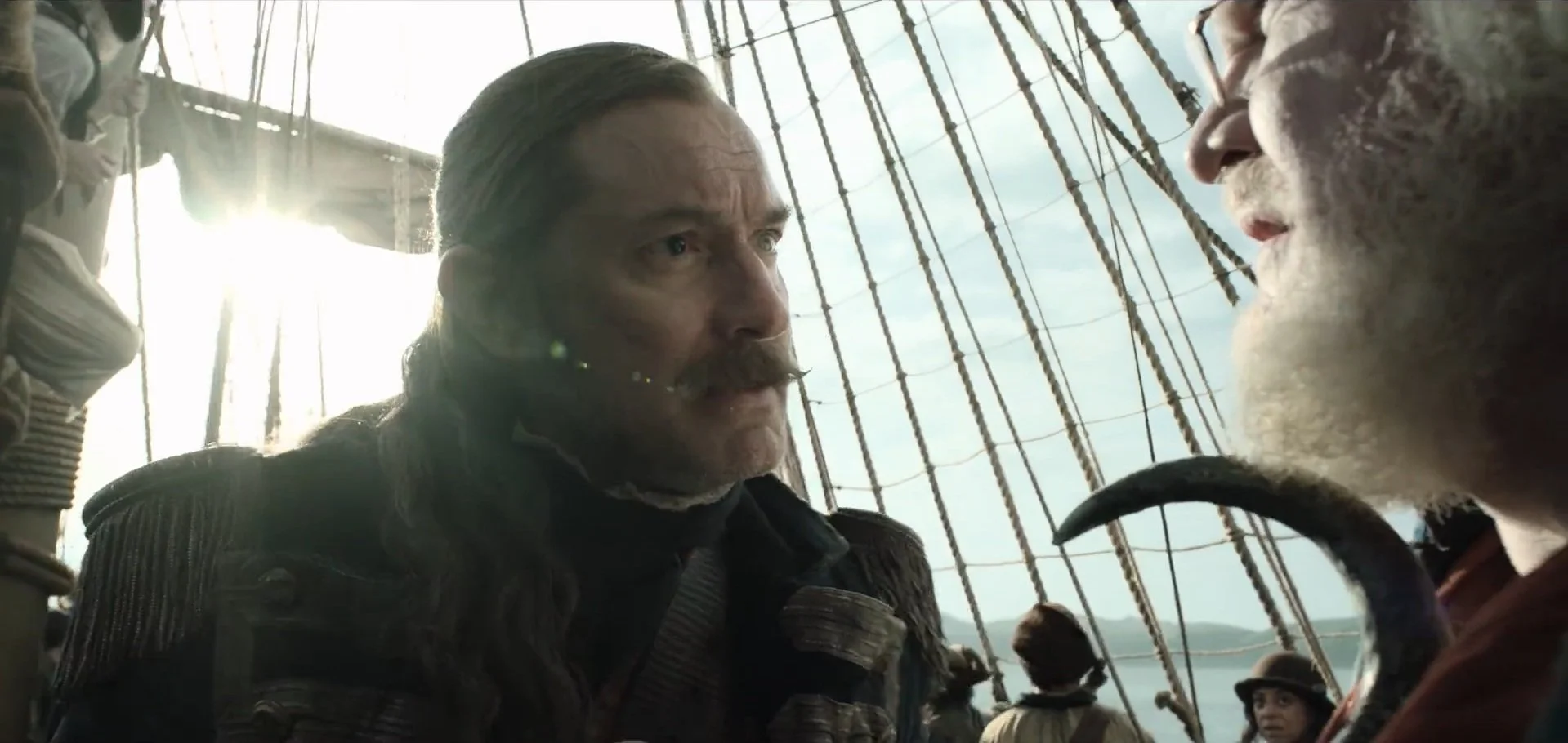 PETER PAN and WENDY clip includes scene with Jude Law’s Captain Hook and Jim Gaffigan’s Smee PETER PAN and WENDY clip includes scene with Jude Law’s Captain Hook and Jim Gaffigan’s Smee