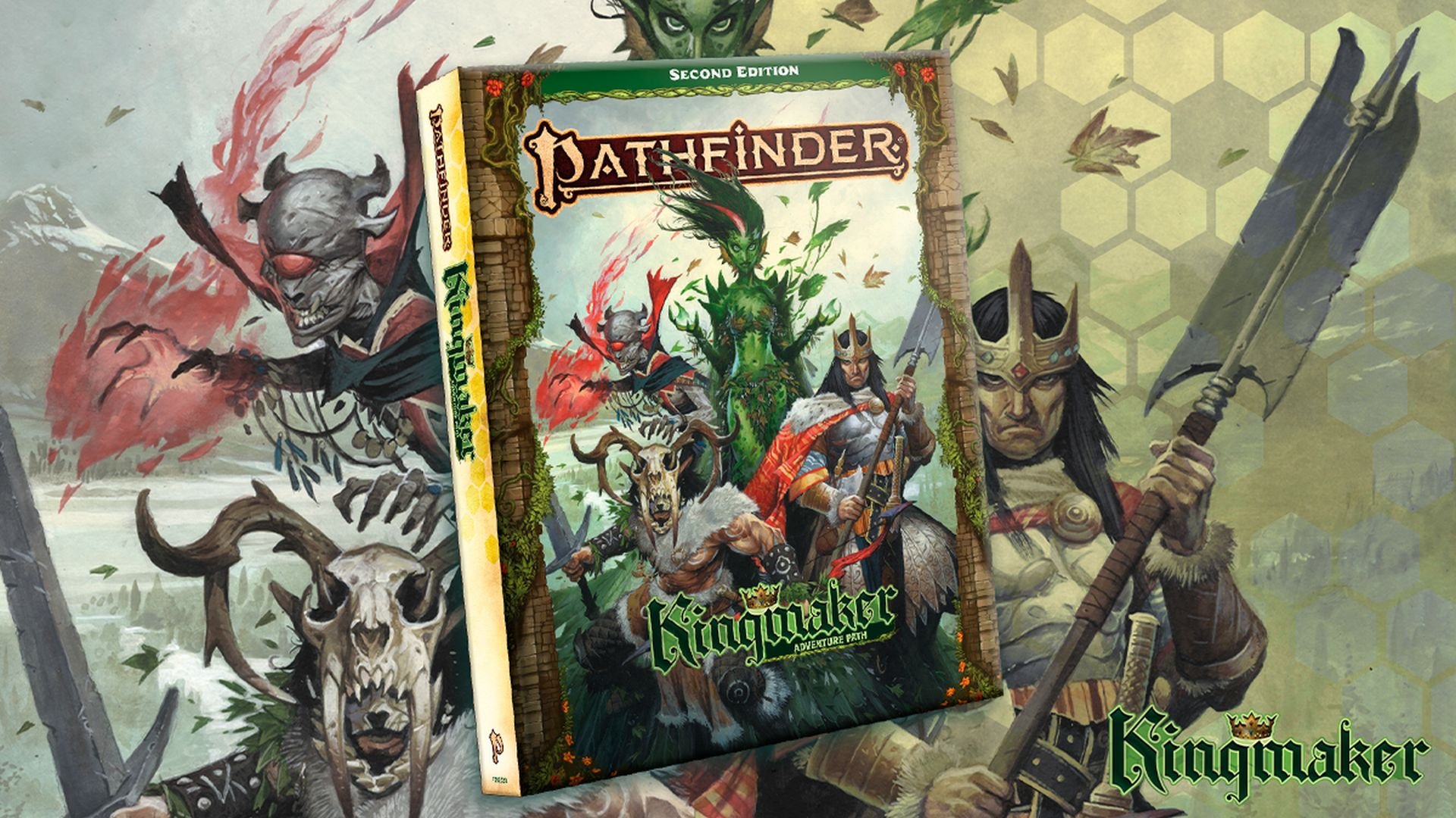Paizo opens online pre-orders for Kingmaker PATHFINDER SECOND EDITION products Paizo opens online pre-orders for Kingmaker PATHFINDER SECOND EDITION products