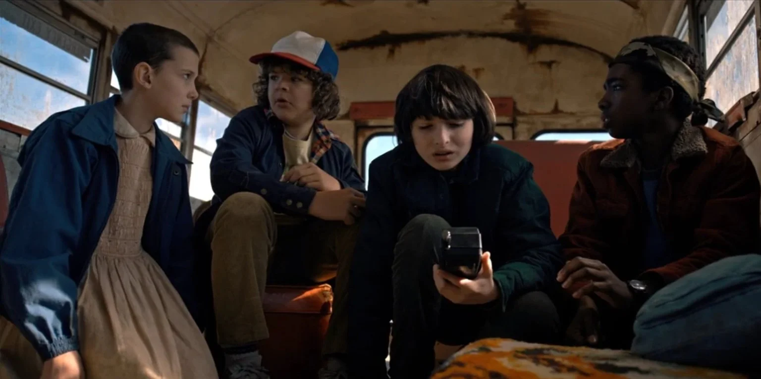 Production on the first season of Stranger Things had to be halted one day when one of the kids wouldn’t stop farting Production on the first season of Stranger Things had to be halted one day when one of the kids wouldn’t stop farting