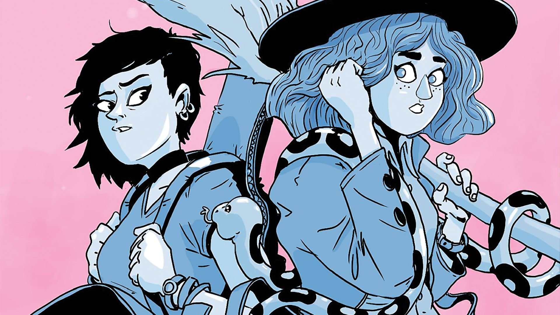 DONUTS AND DOOM is an upcoming LGBTQ + YA graphic novel about a witch cursing a rock star. DONUTS AND DOOM is an upcoming LGBTQ + YA graphic novel about a witch cursing a rock star.